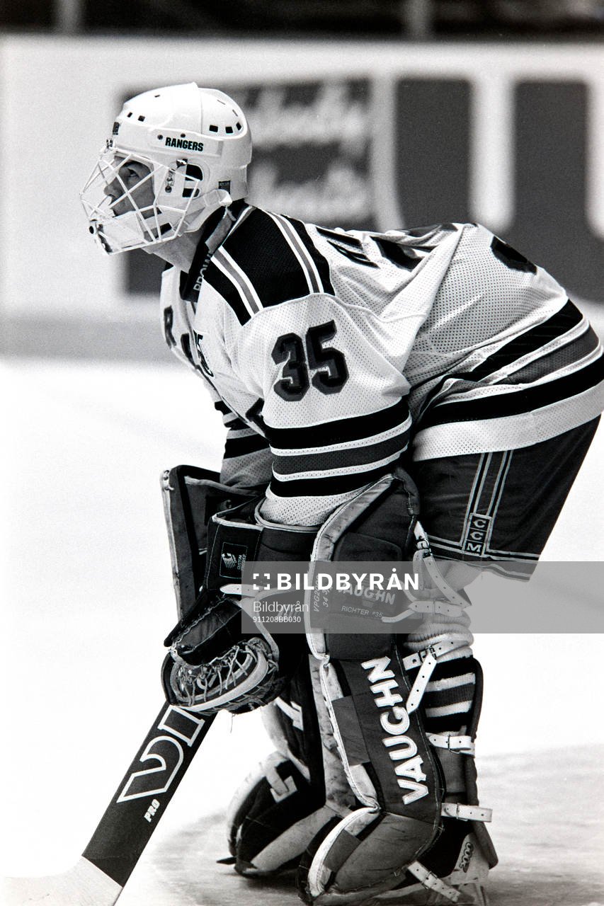 Mike Richter, målvakt i New York Rangers