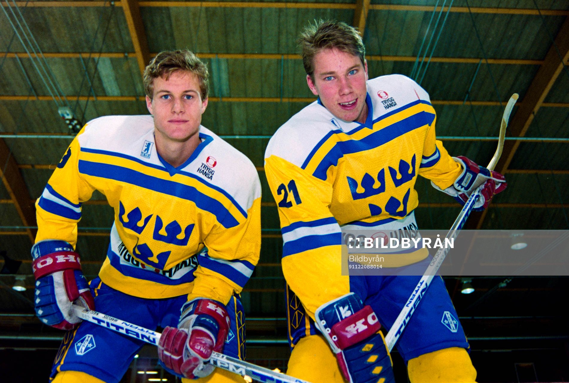Markus Näslund och Peter Forsberg