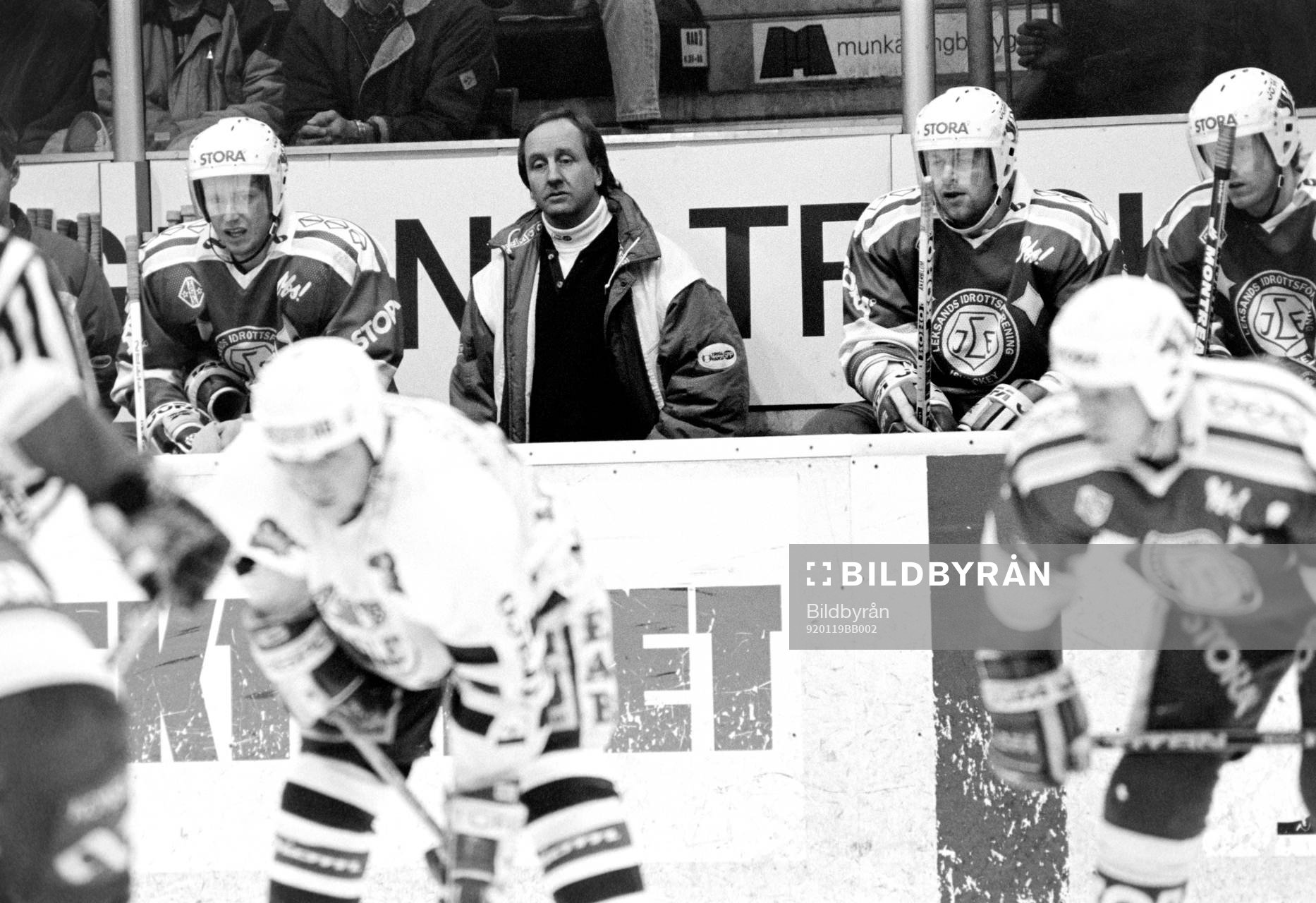 Dan Söderström, tränare i Leksand