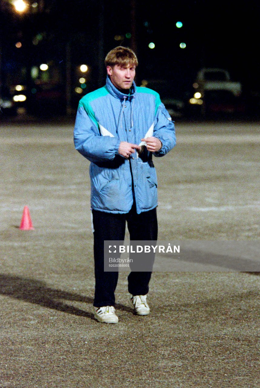 Billy Ohlsson, tränare i Hammarby