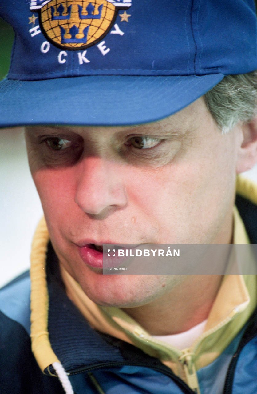 Conny Evensson, förbundskapten, Sverige