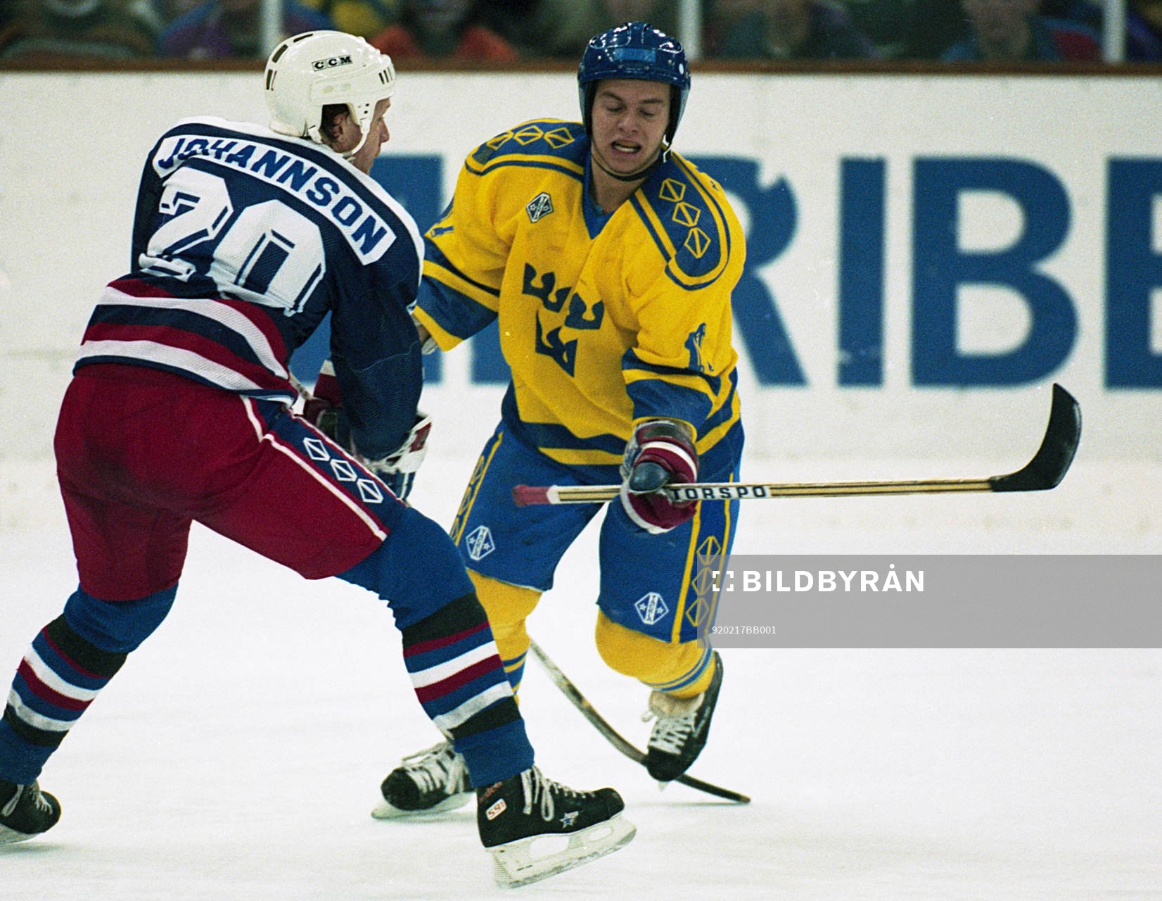 Daniel Rydmark, Sverige och Jim Johannson, USA