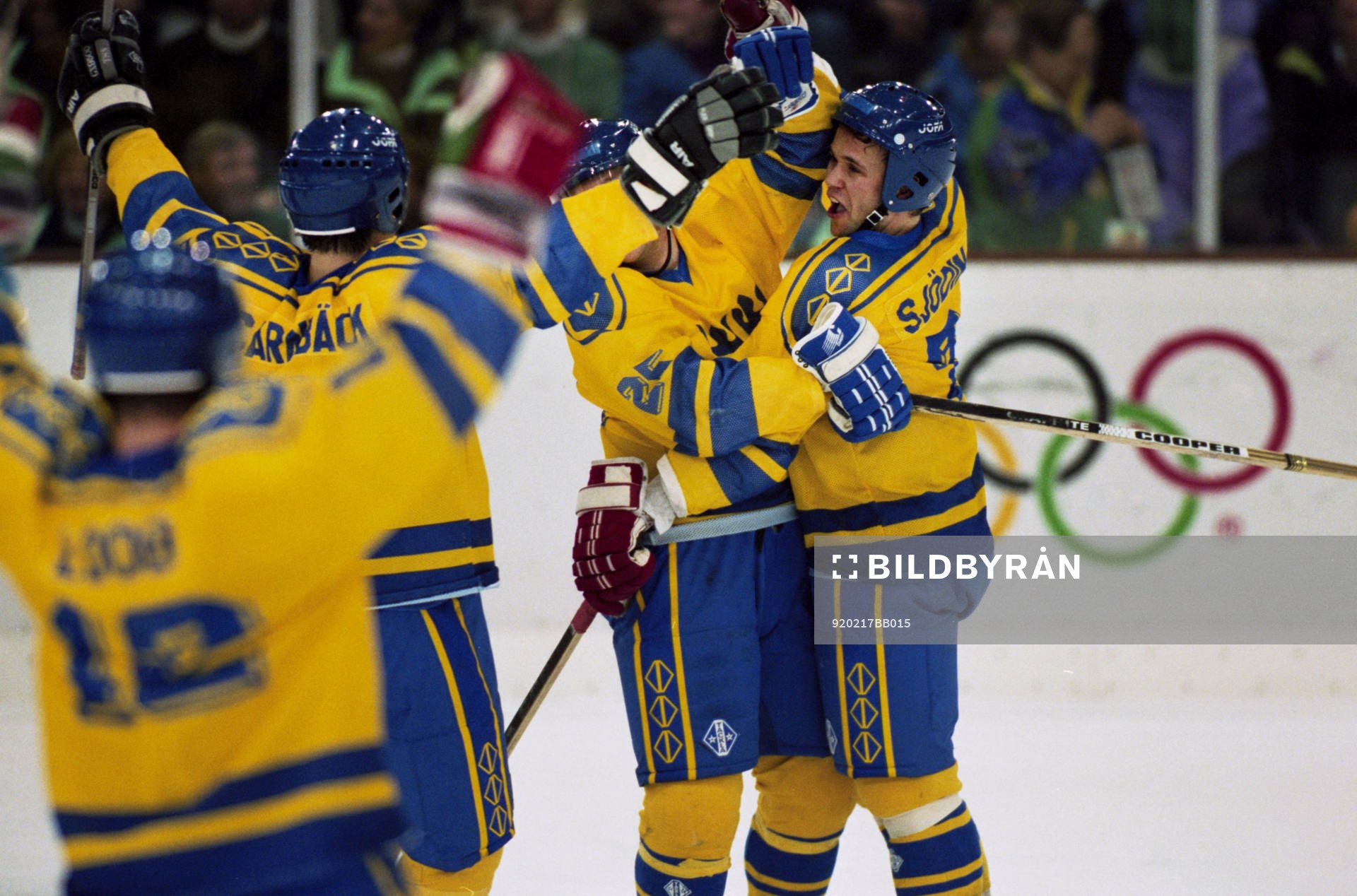 Tommy Sjödin och Sverige jublar