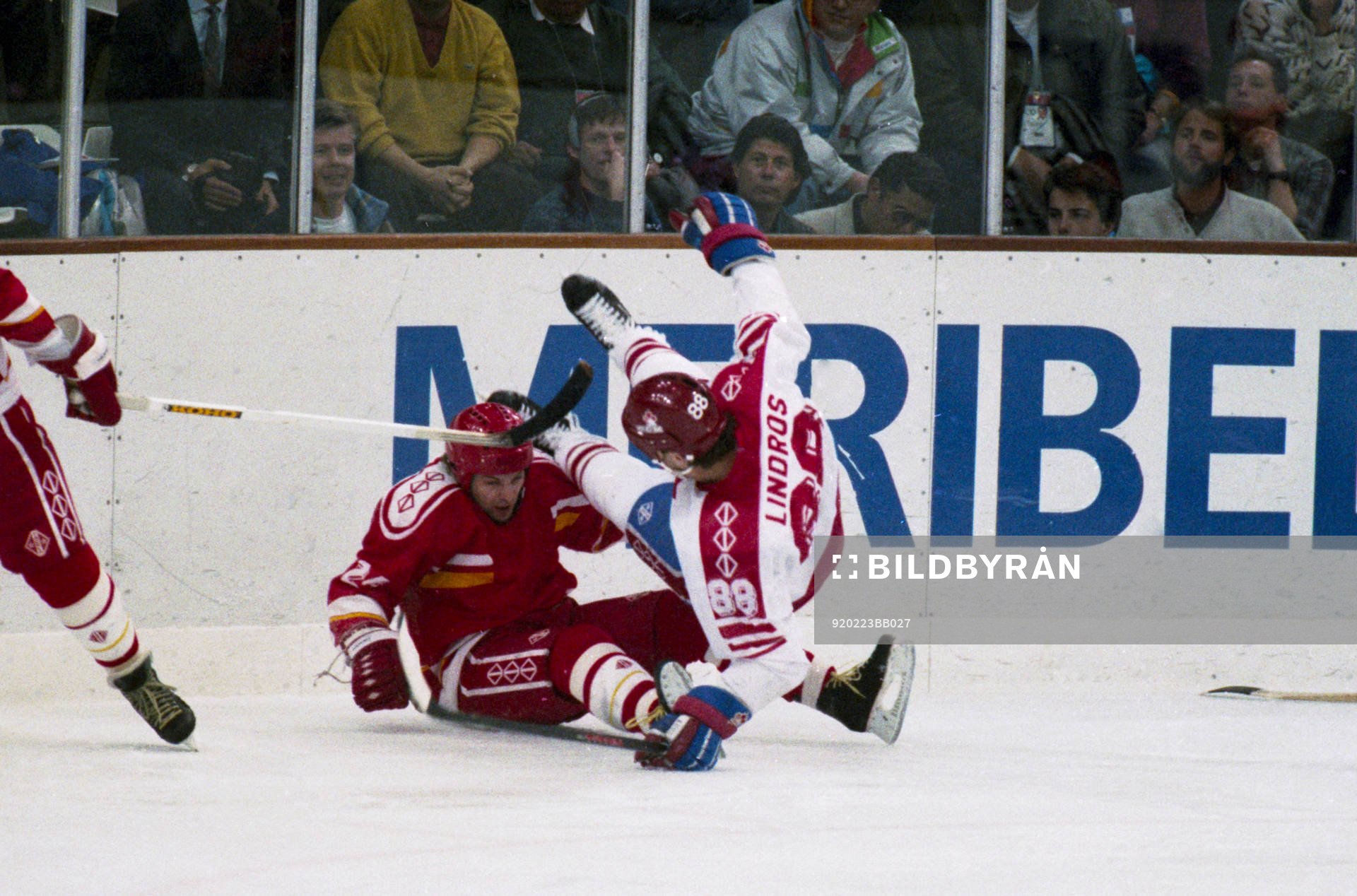 Eric Lindros, Kanada går hårt fram