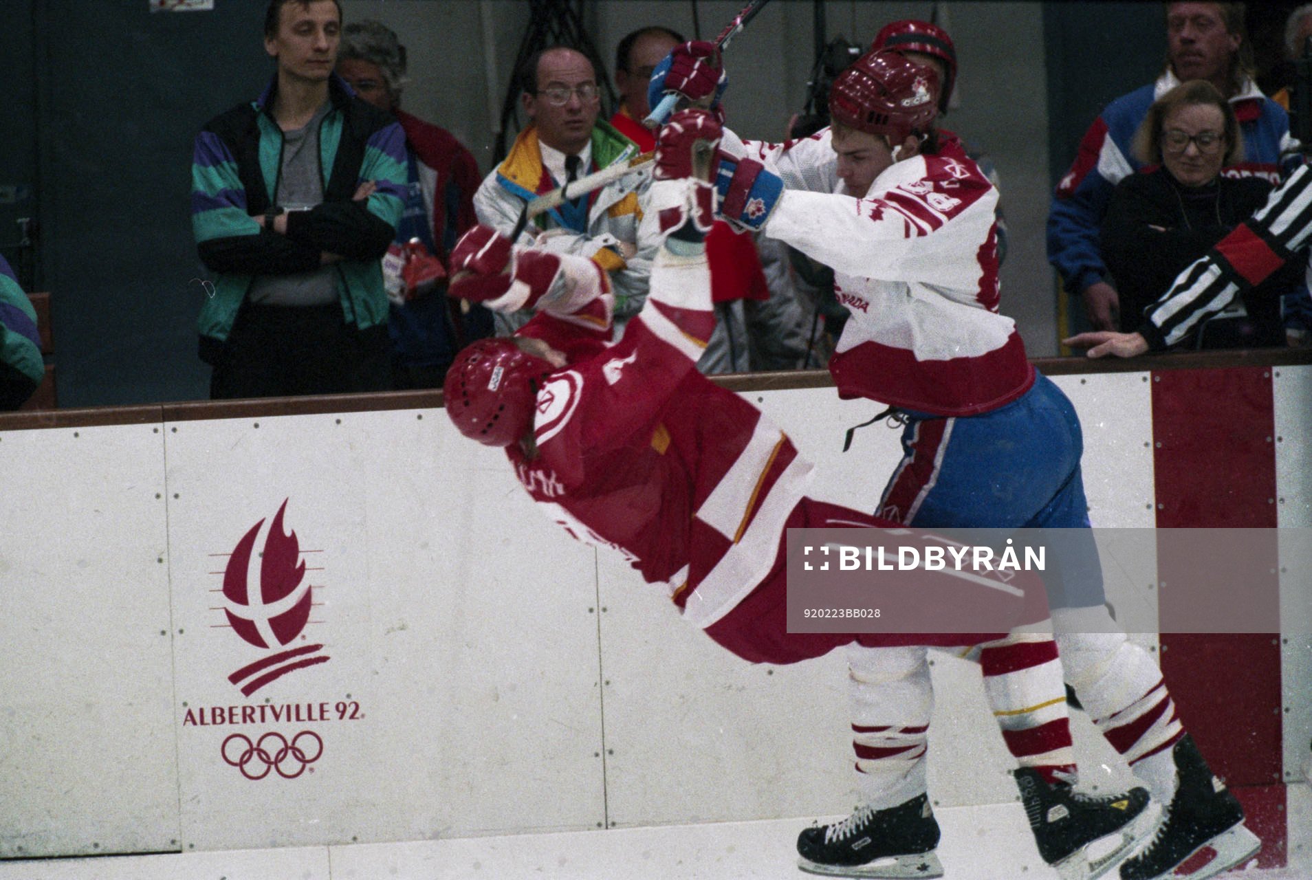 OS 92, Ishockey, final, OSS - Kanada, 3-1