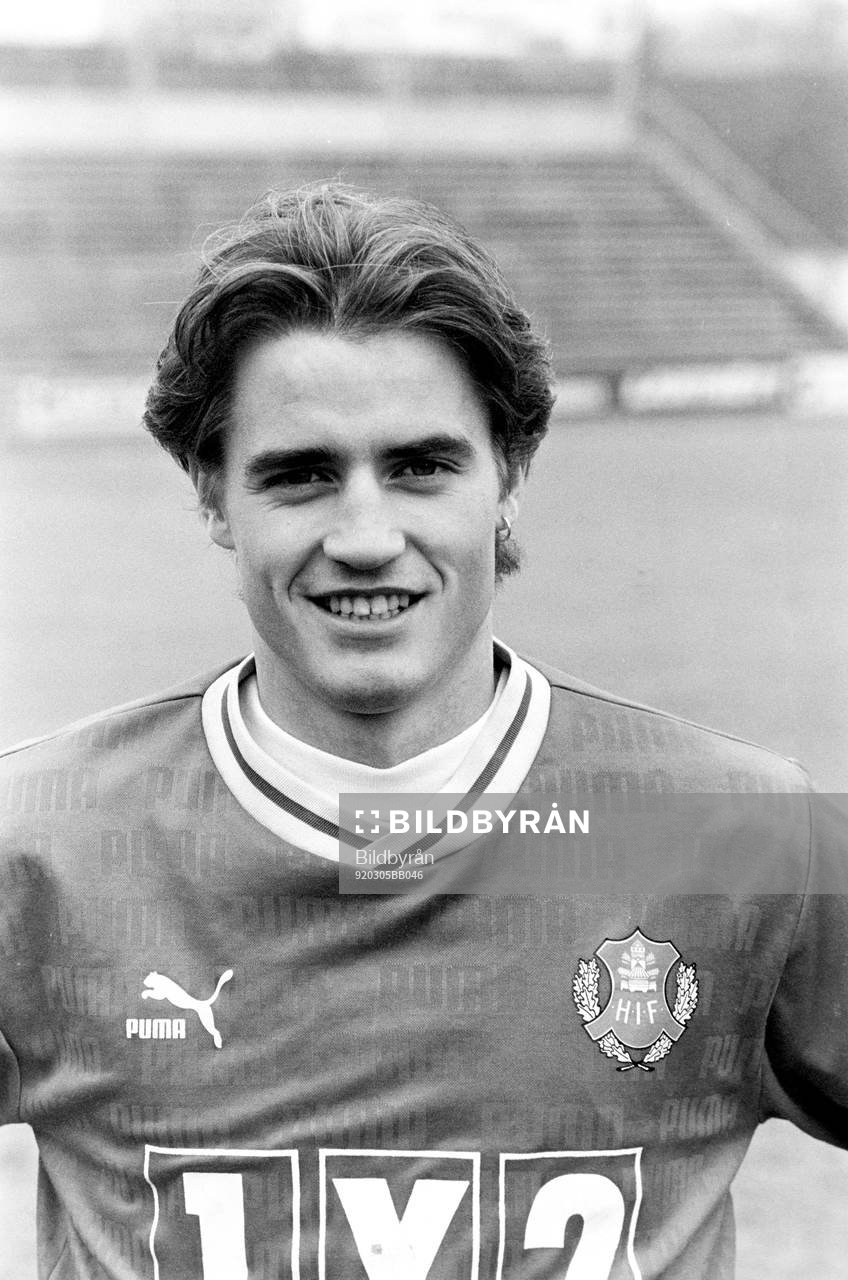 Fotboll, Träningsmatch, Helsingborg - Öster, 2-0: Magnus Arvidsson, Helsingborg. 