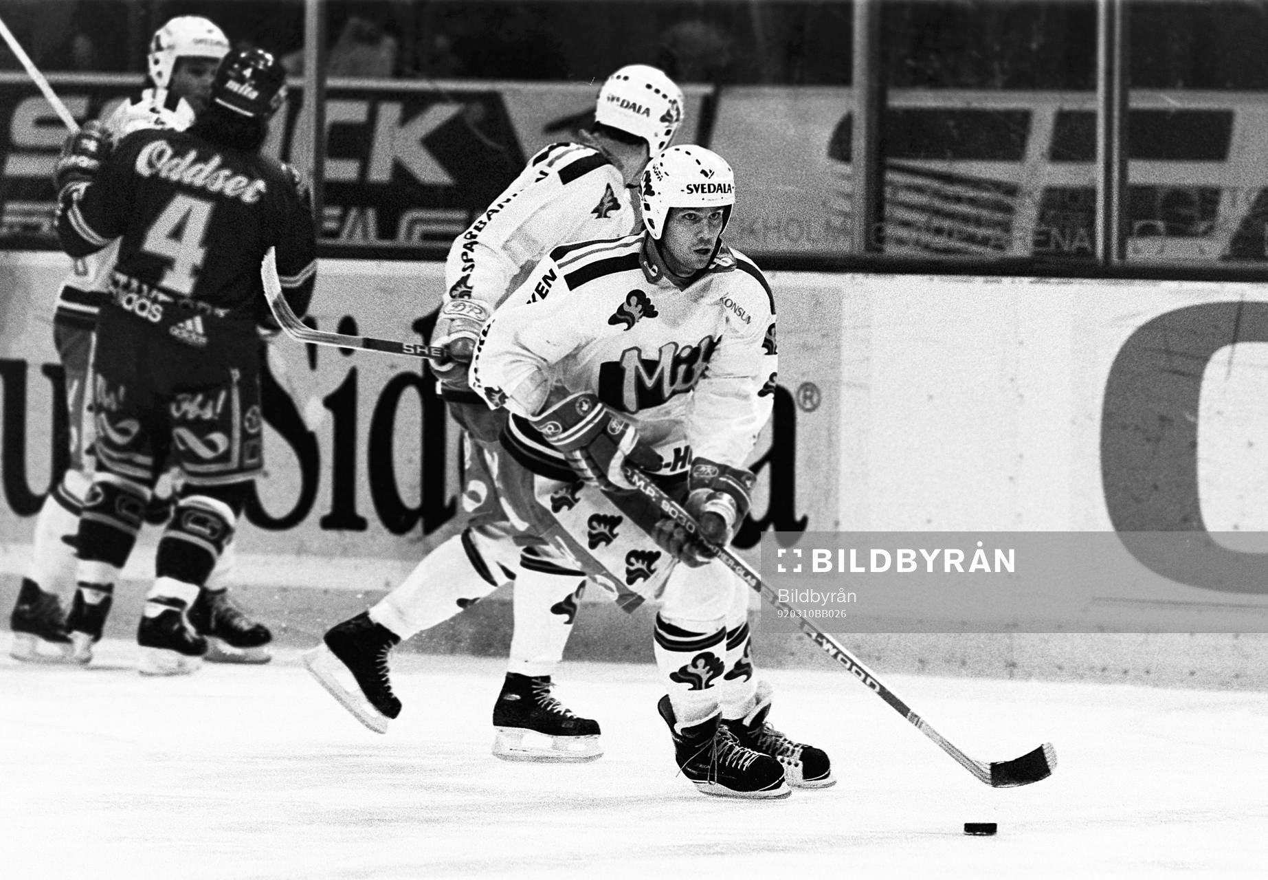 Mats Lusth, Malmö med pucken