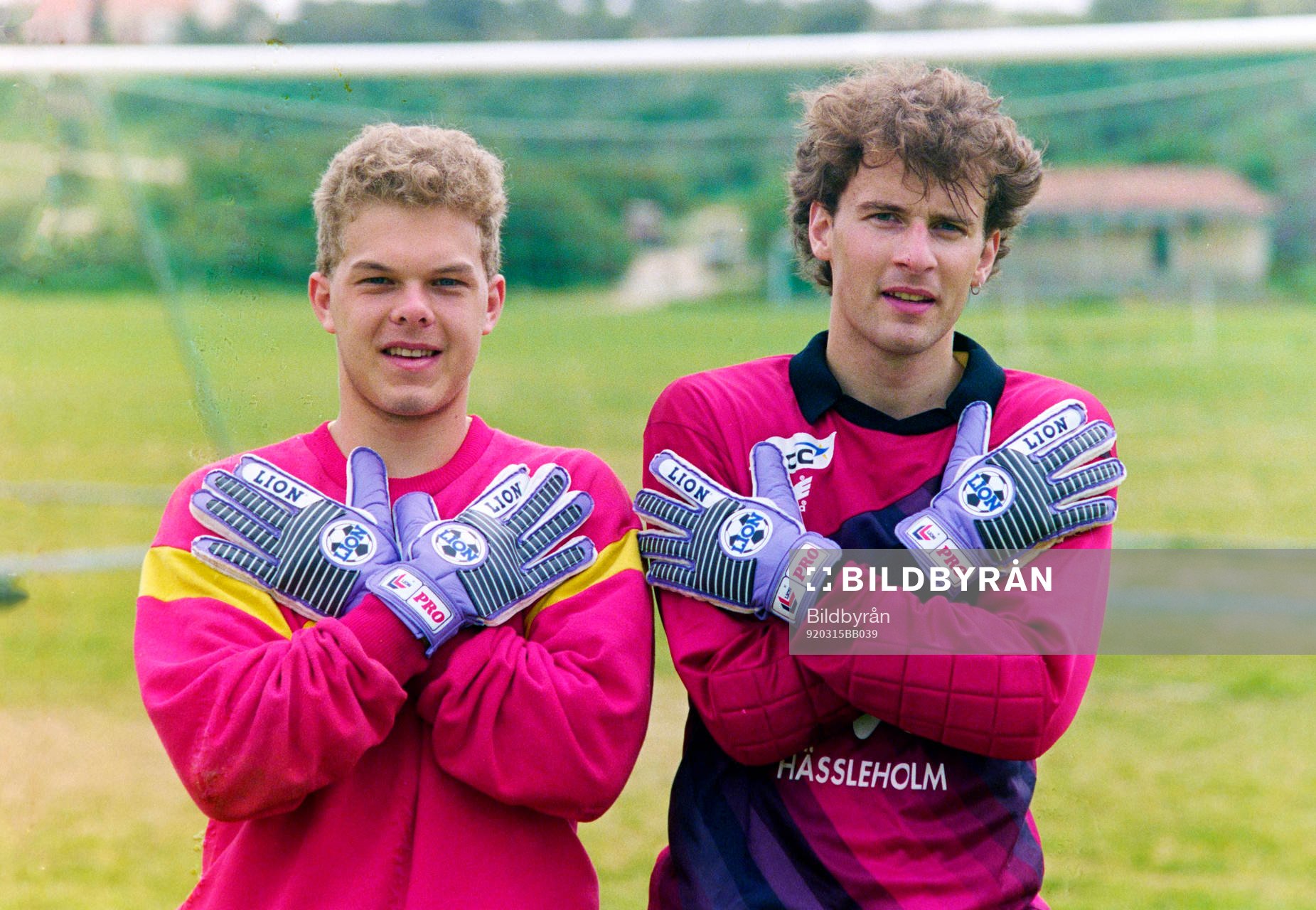 Thomas Westesson och Ulf Jacobsson, målvakter i Hässleholm