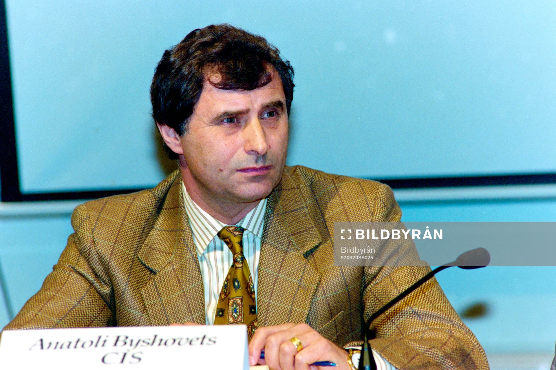 Anatoliy Byshovets, förbundskapten i Ryssland