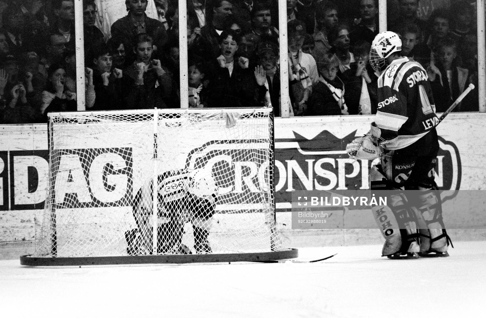 Jonas Levén, målvakt i Leksand
