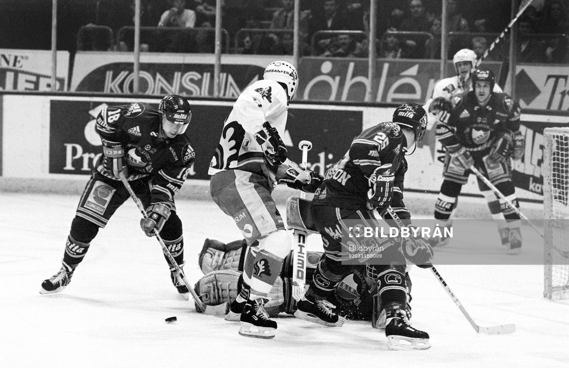 Ishockey, Elitserien, Semifinal, Djurgården - Färjestad,