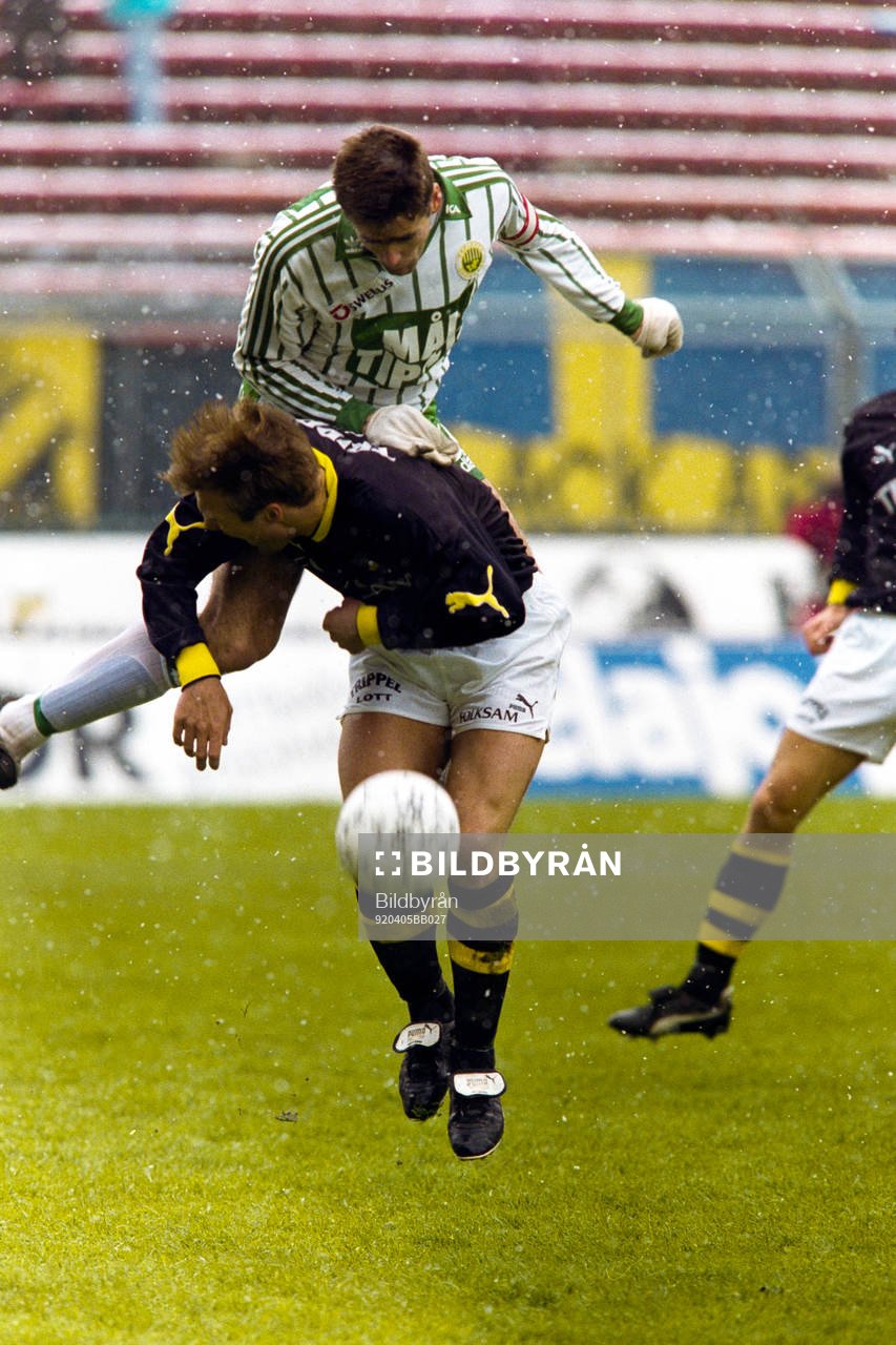 Fotboll, Allsvenskan, AIK - Västra Frölunda