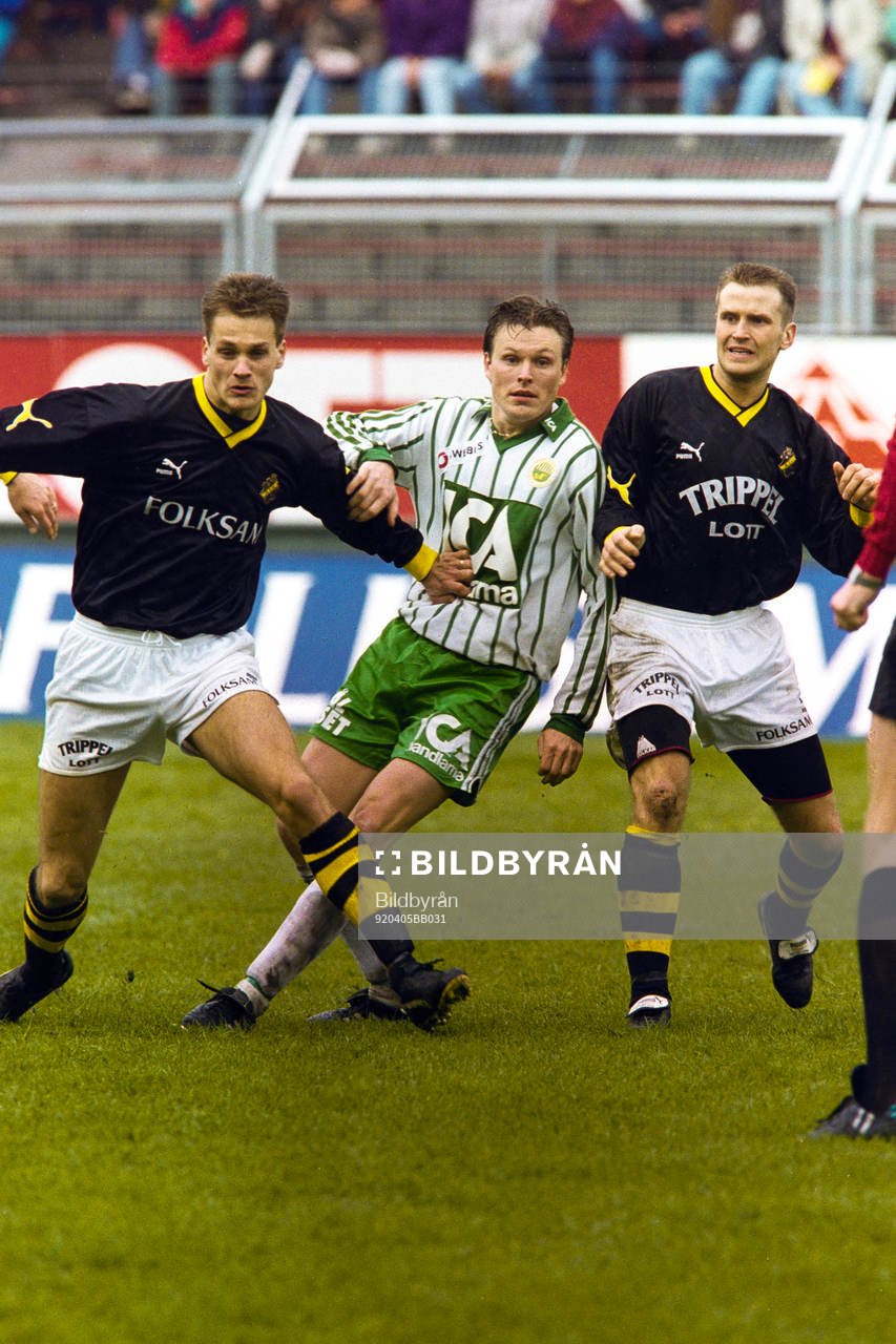 Gary Sundgren, AIK och Mikael Robertsson, Västra Frölunda