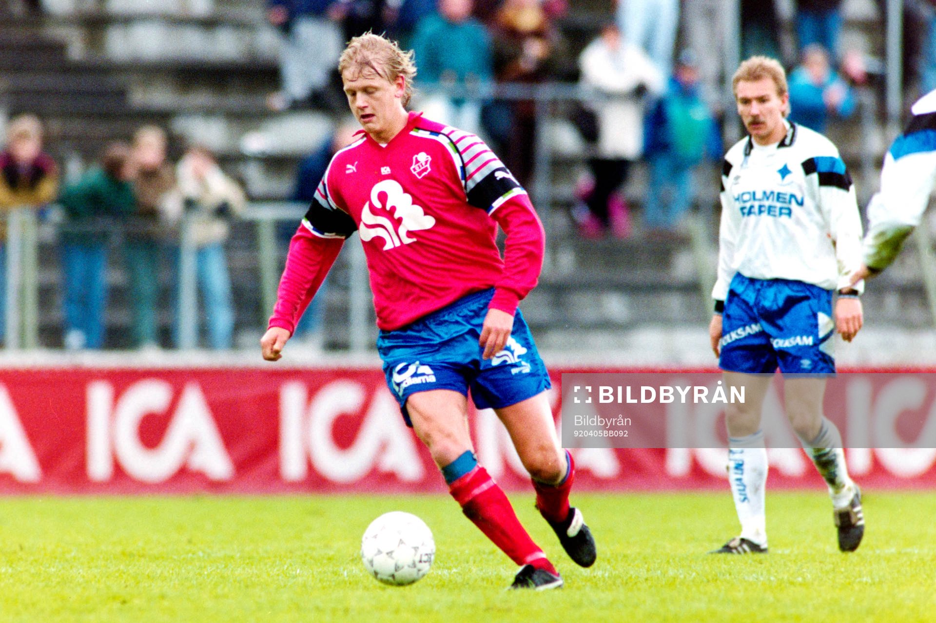 Fotboll, Allsvenskan, Öster - IFK Norrköping, 1-0: Ulrik Jansson, Öster.