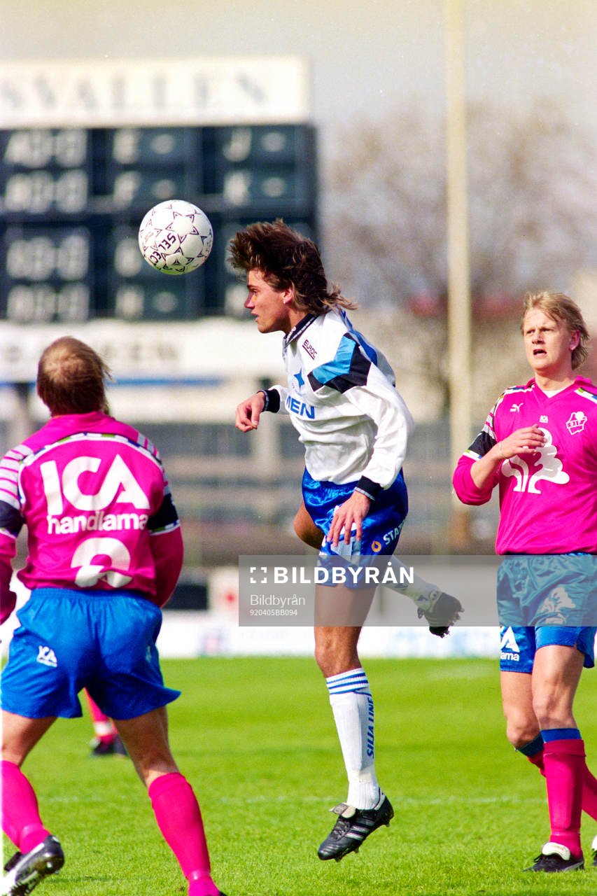 Fotboll, Allsvenskan, Öster - IFK Norrköping, 1-0: Jonny Rödlund, Norrköping.