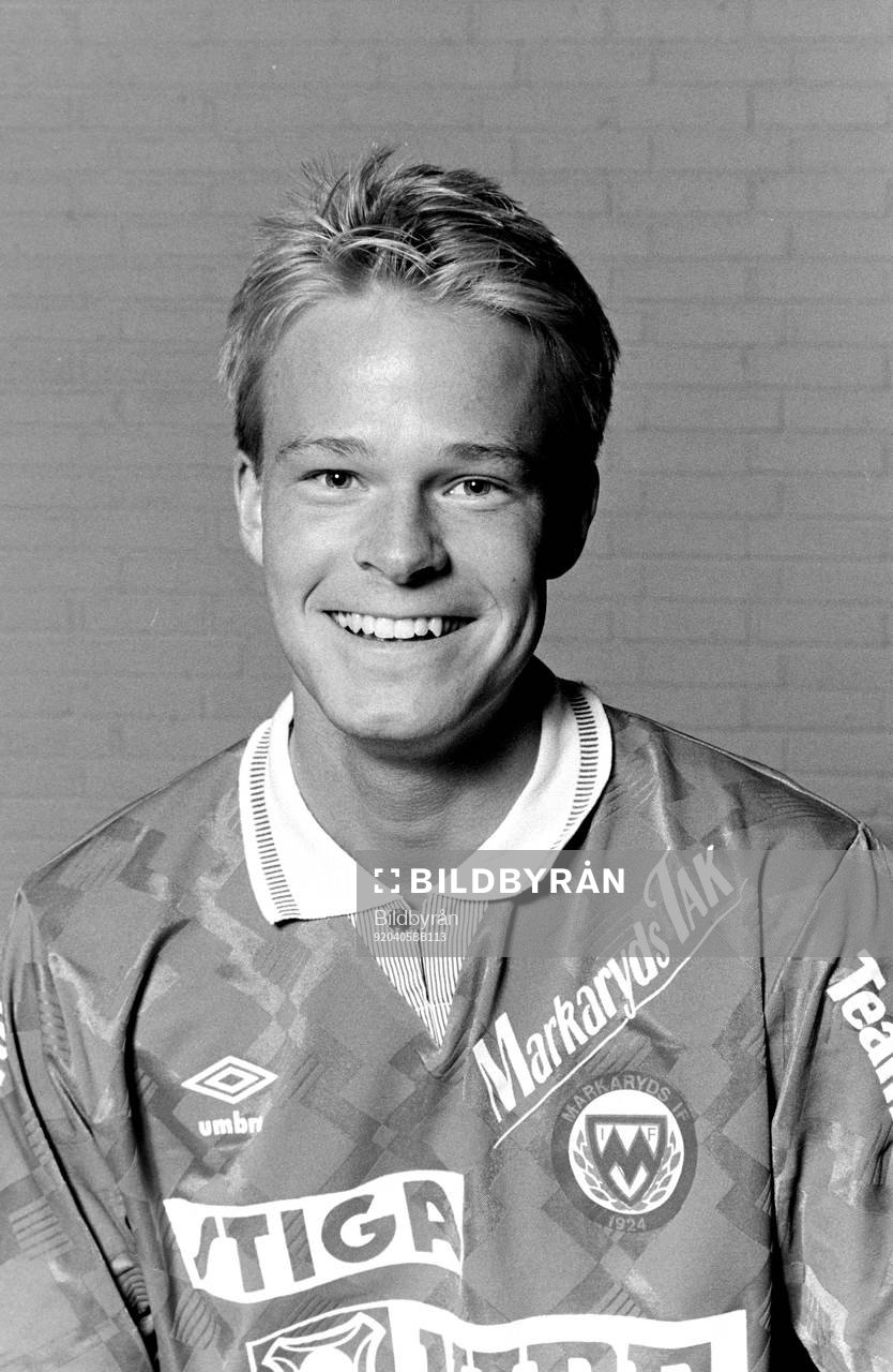 Fotboll, Div 2 Södra Götaland, Markaryd: Fredrik Branting
