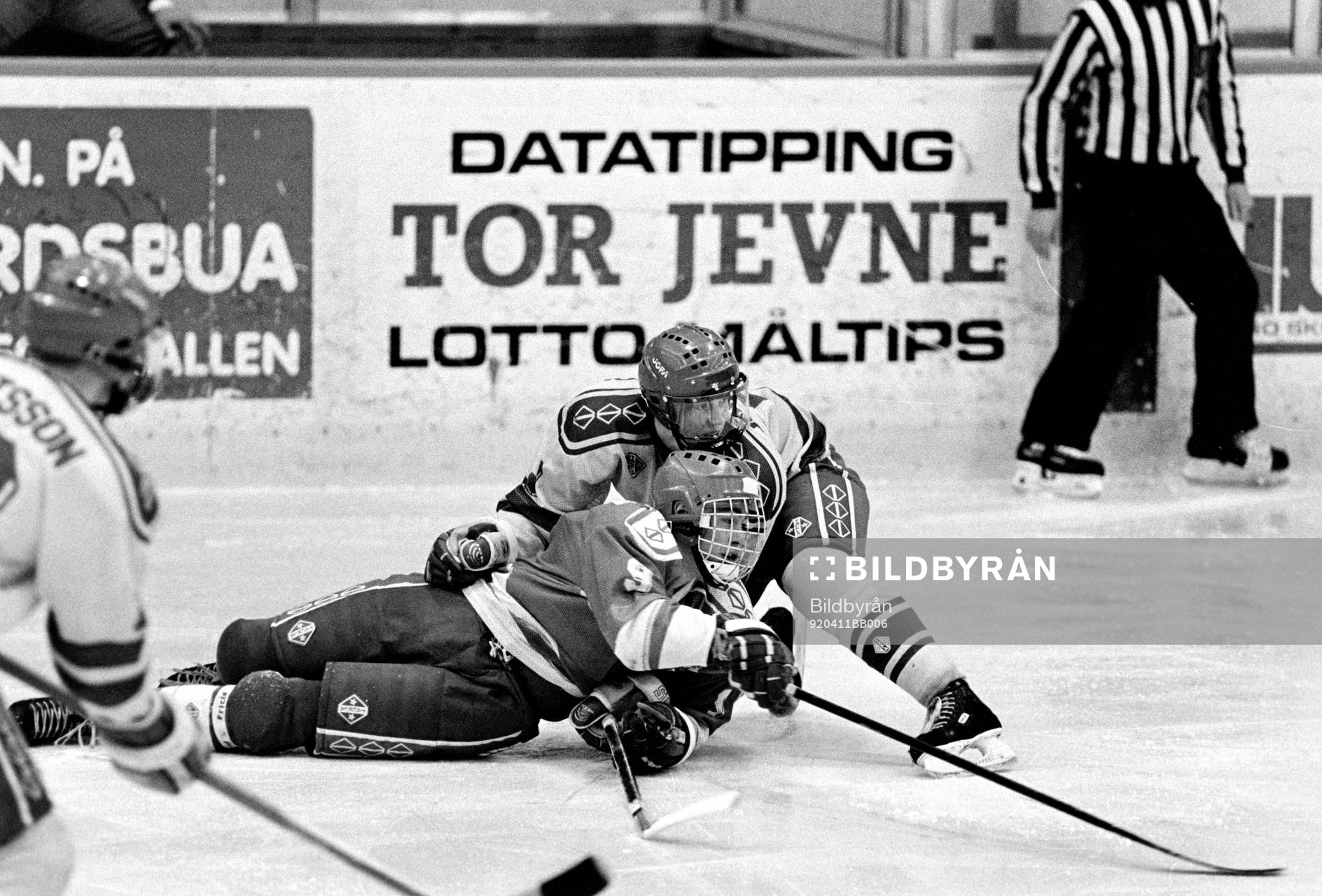 Ishockey, Junior, EM, Sverige - OSS, 3-1