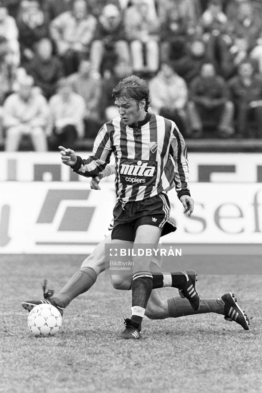  Per Ferm, Djurgården med bollen.