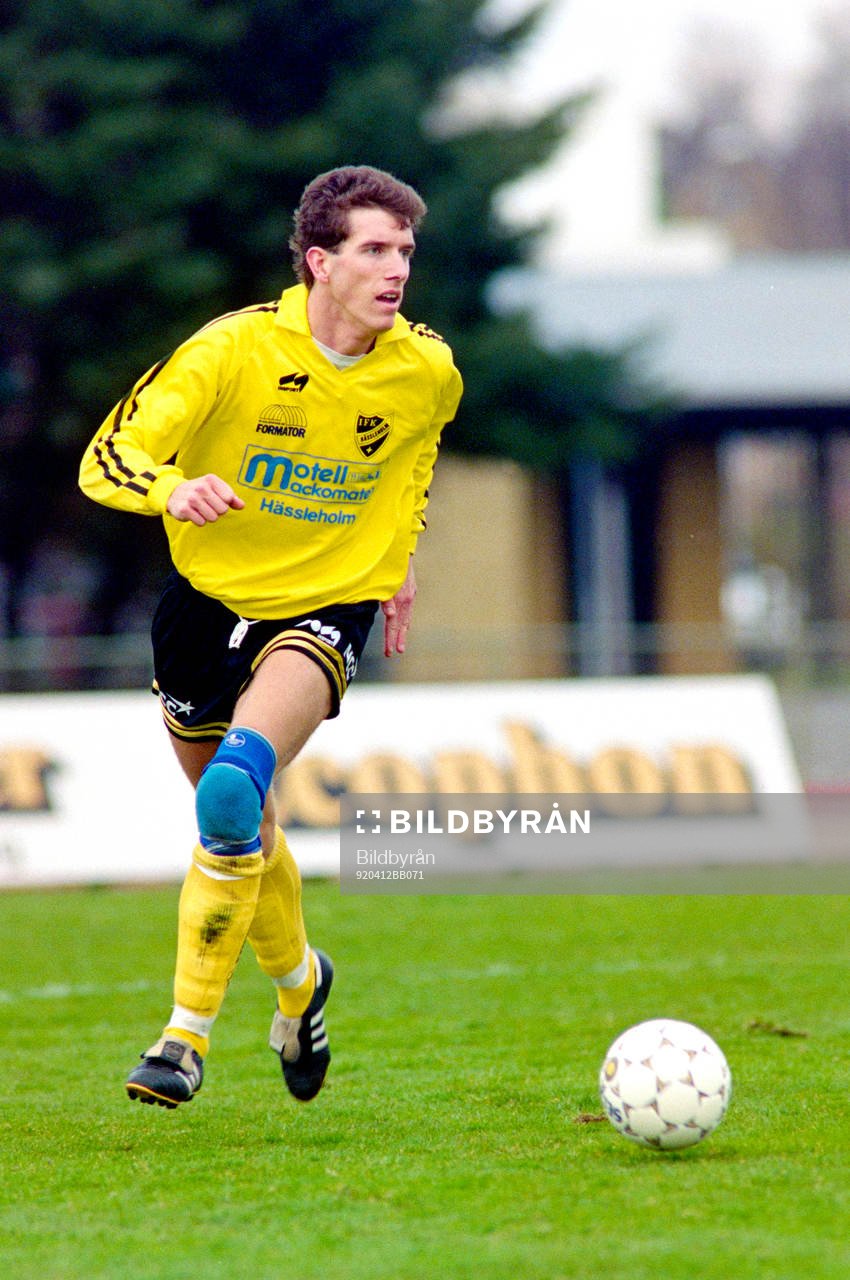 Stefan Vedman, Hässleholm med bollen