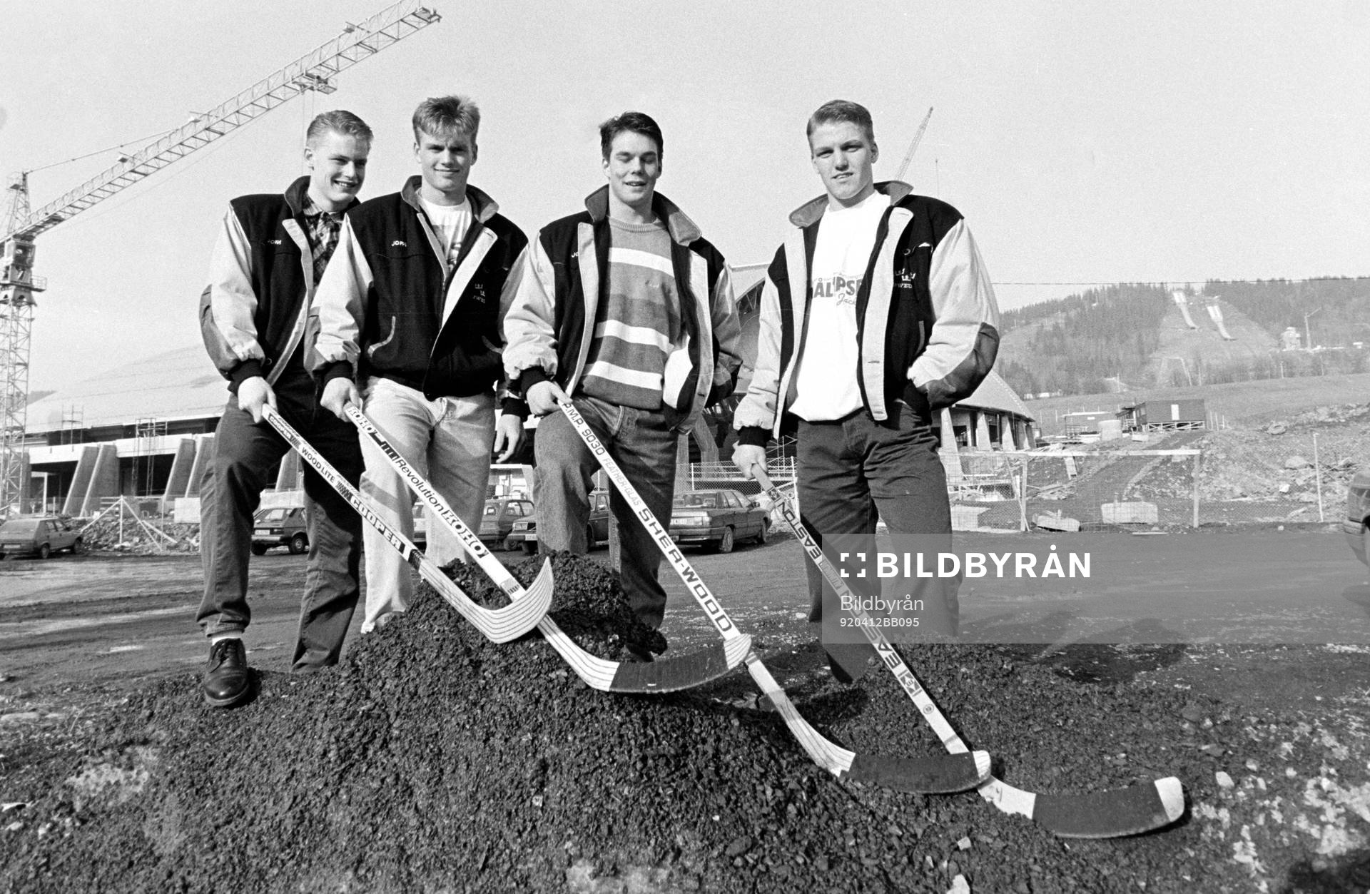 Mattias Timander, Niklas Sundström, Mikael Pettersson och