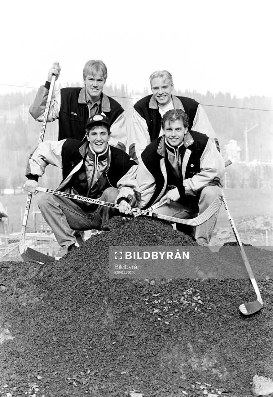 Kenny Jönsson, Ola Böös, Mattias Olivestedt och Daniel