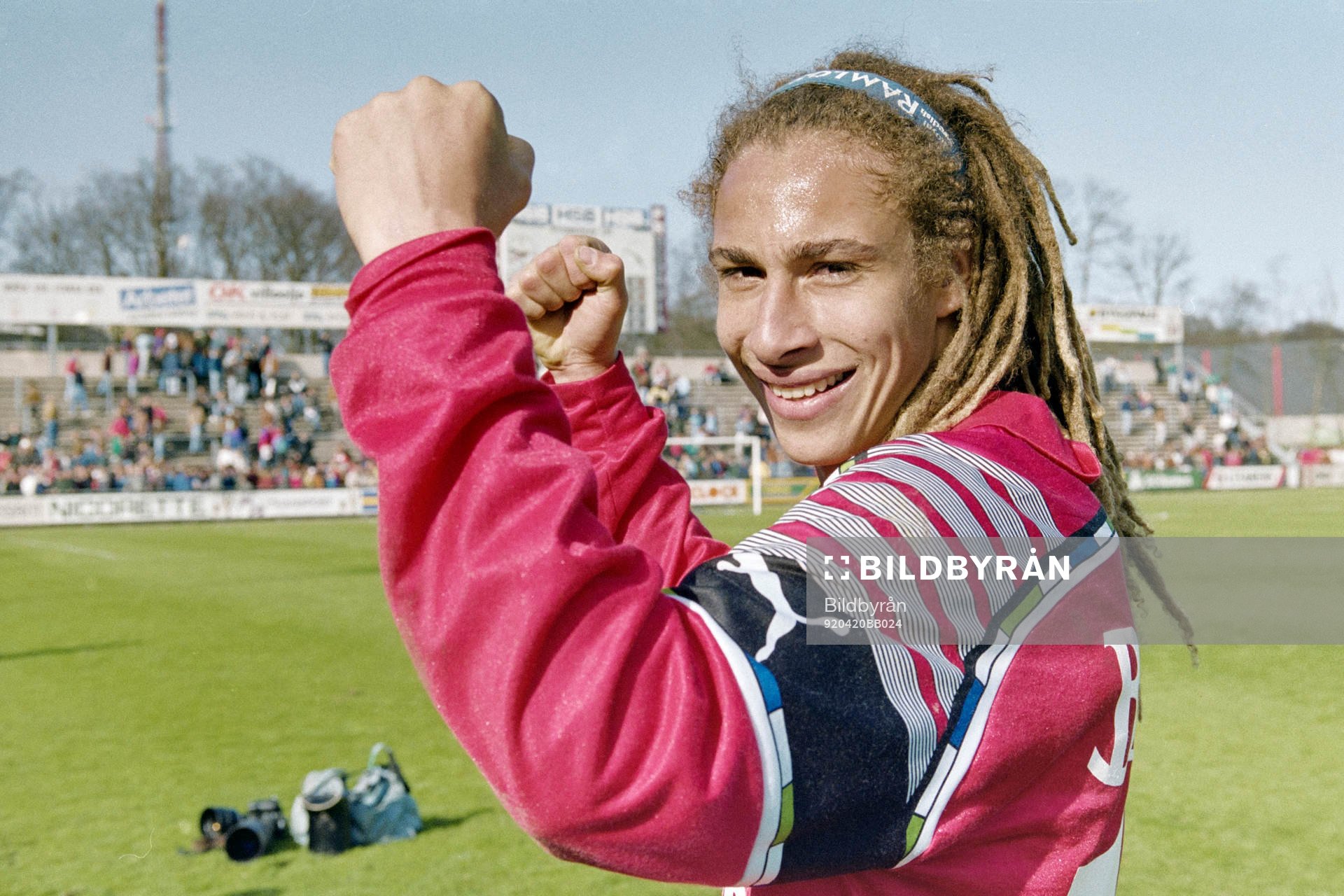 Tremålsskytten Henrik Larsson, Helsingborg jublar