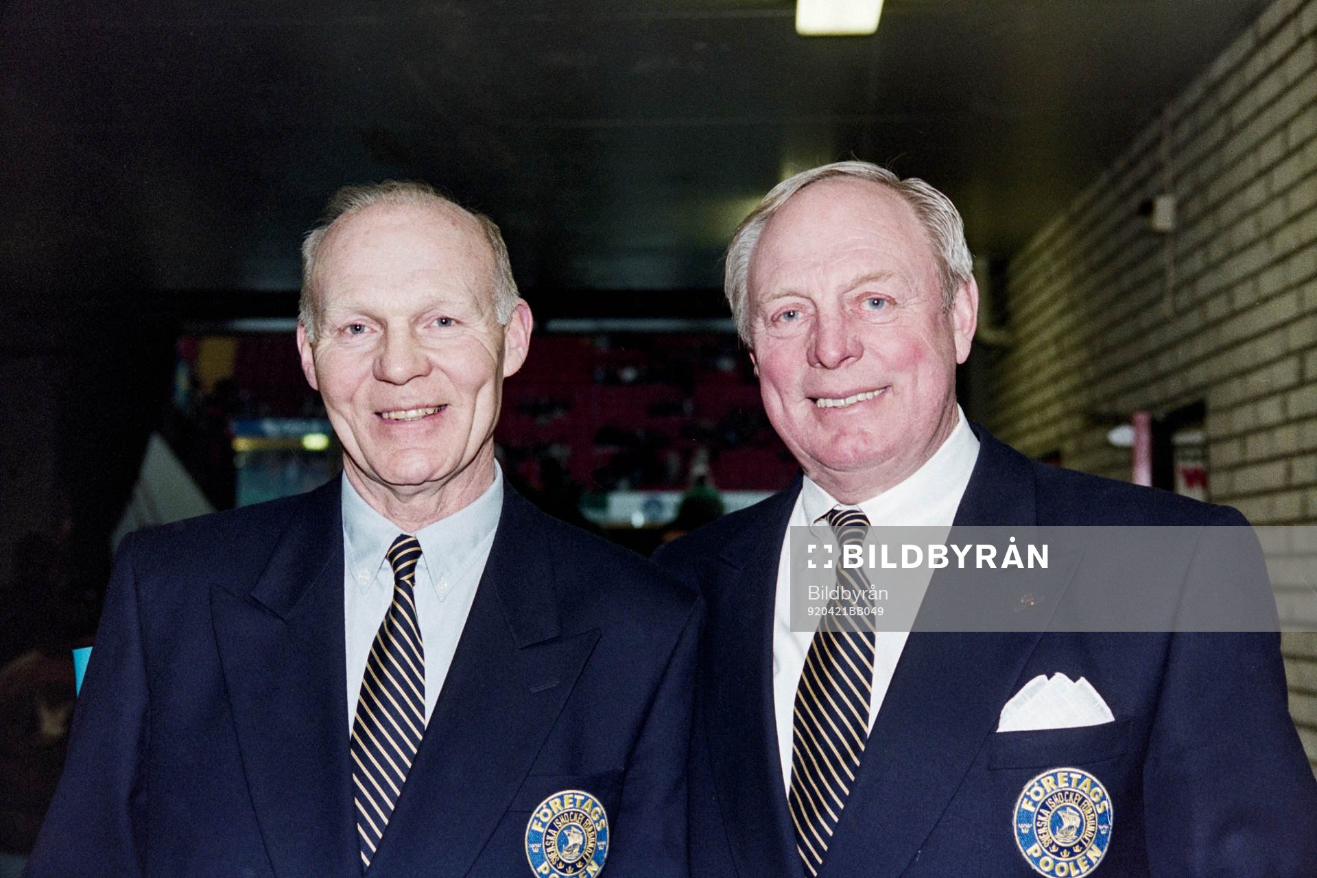 Backveteranerna Roland Stoltz och Lars Björn på plats