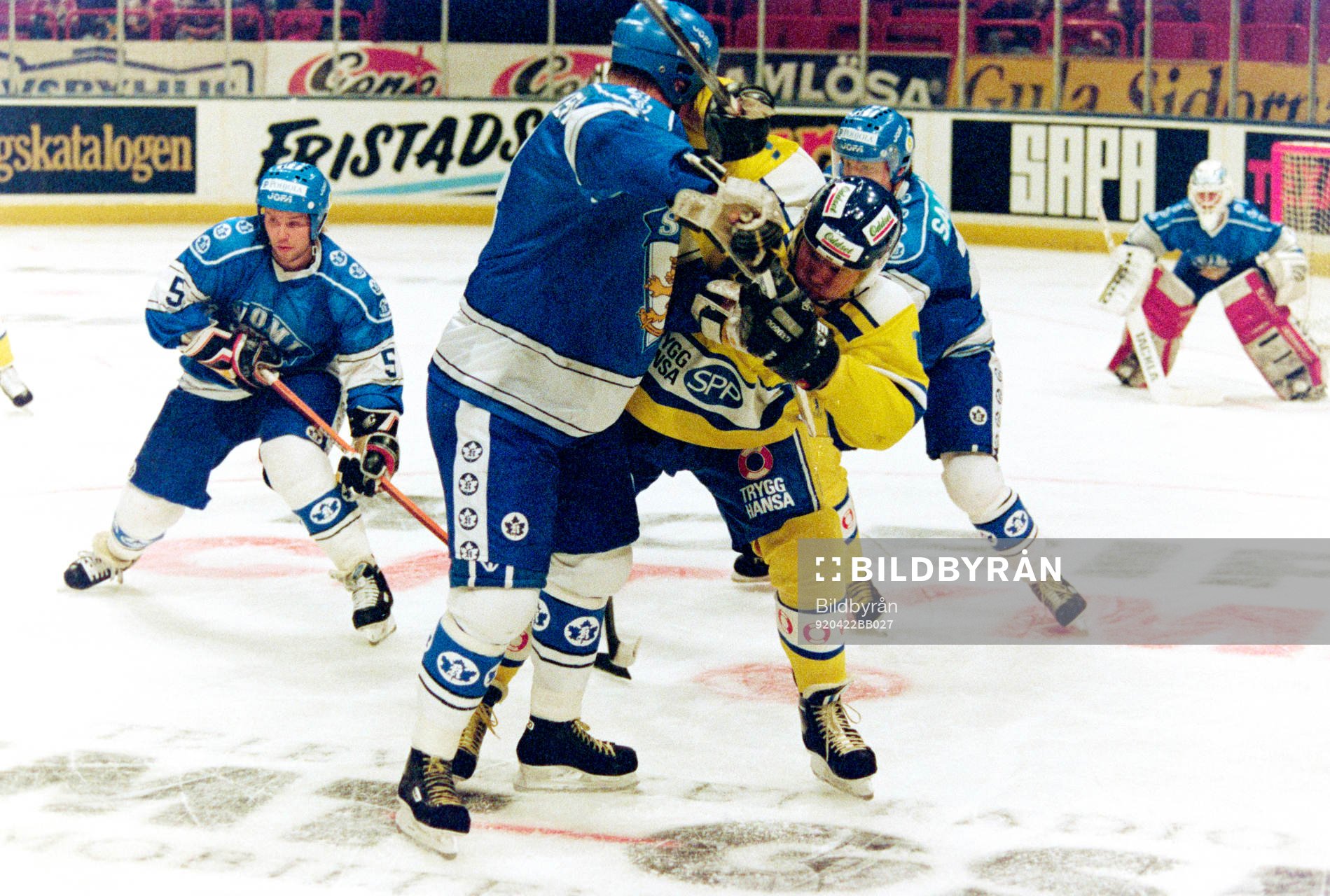 Tuffa tag i matchen