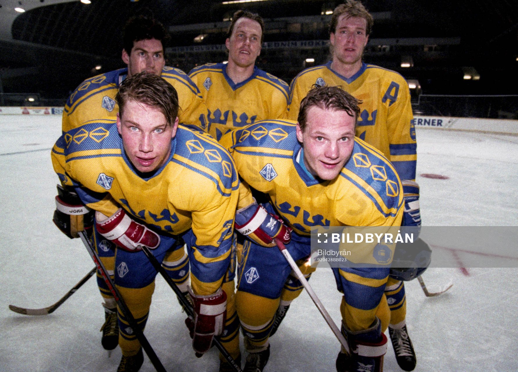 Peter Forsberg, Arto Blomsten, Fredrik Stillman, Sverige
