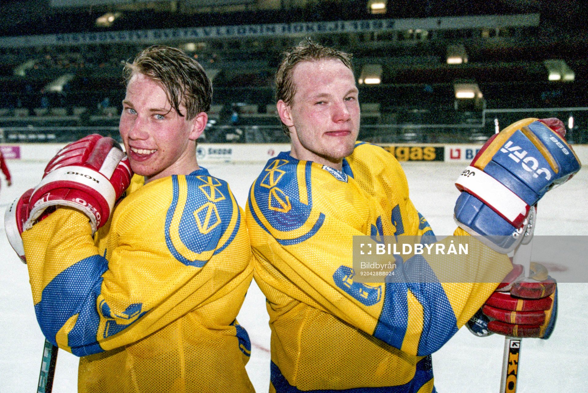 Peter Forsberg och Arto Blomsten, Sverige