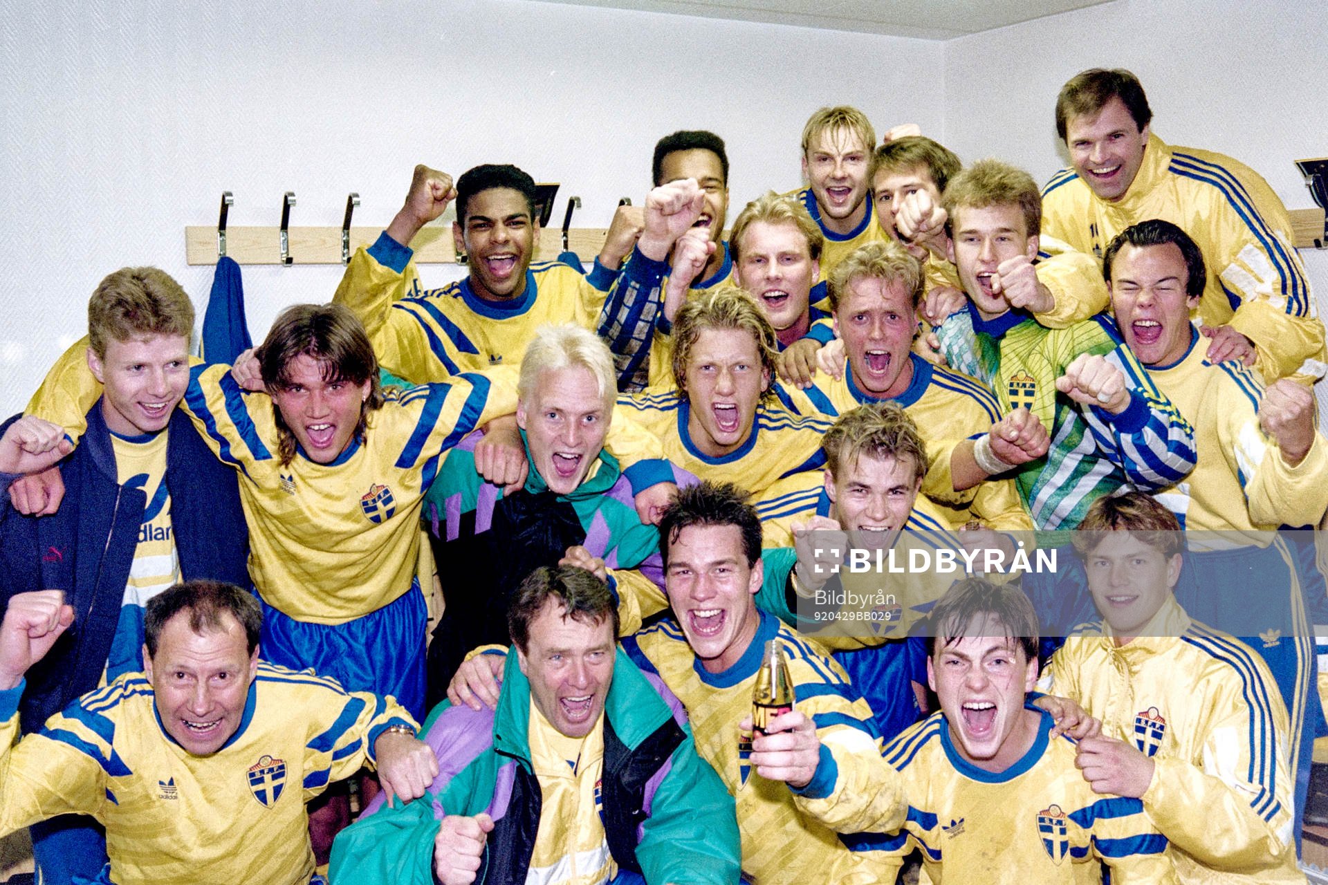 Sverige jublar