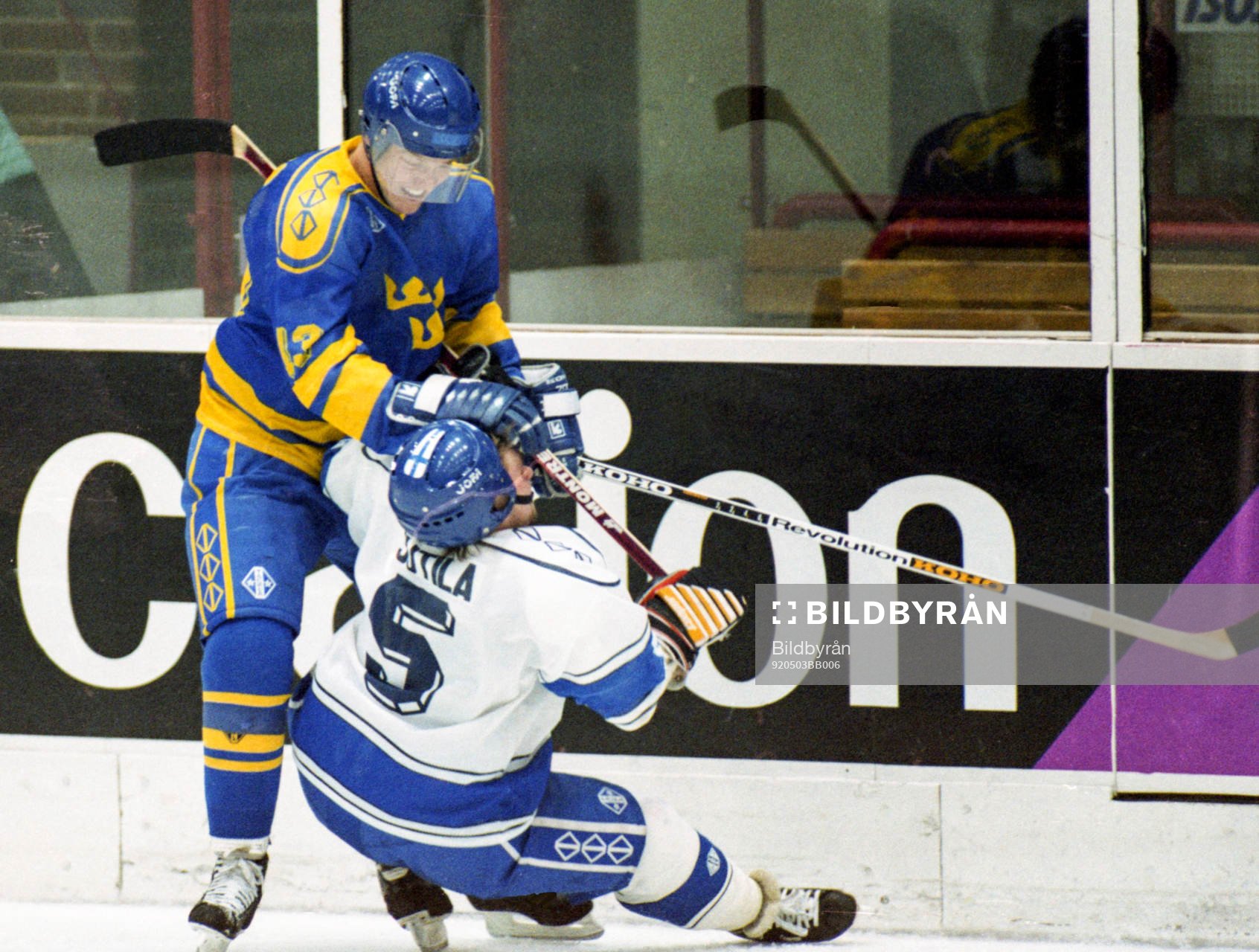Mats Sundin, Sverige och Timo Jutila, Finland