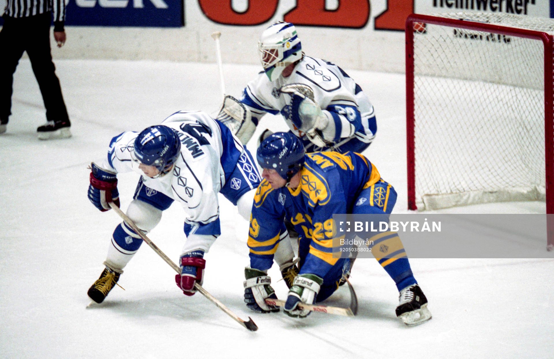 Ishockey VM, Sverige - Finland, 2-5