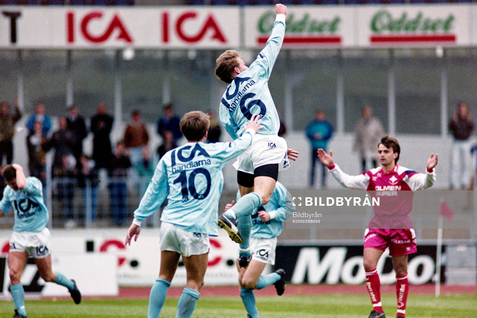 Niclas Nylén, Malmö, jublar