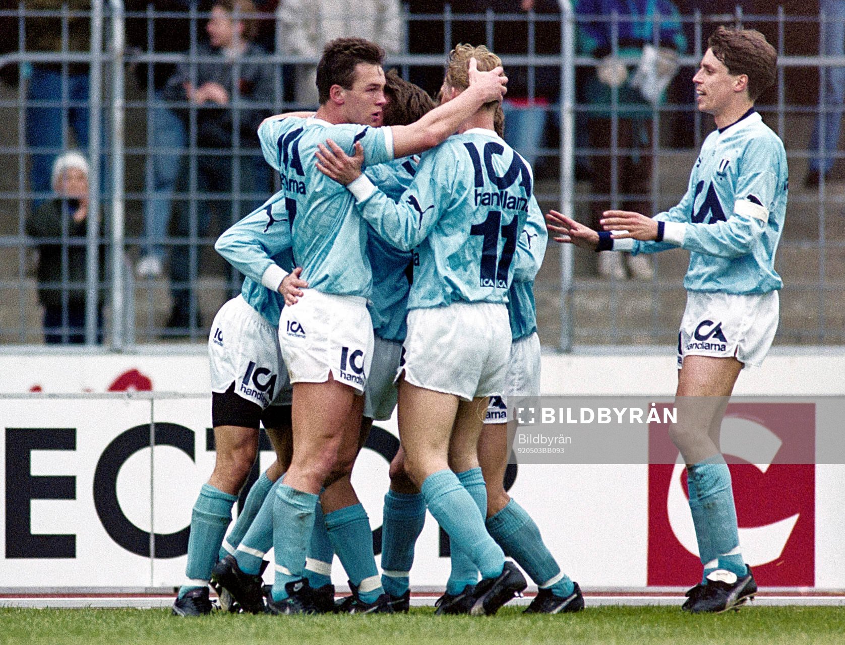 Patrik Andersson, Malmö, jublar