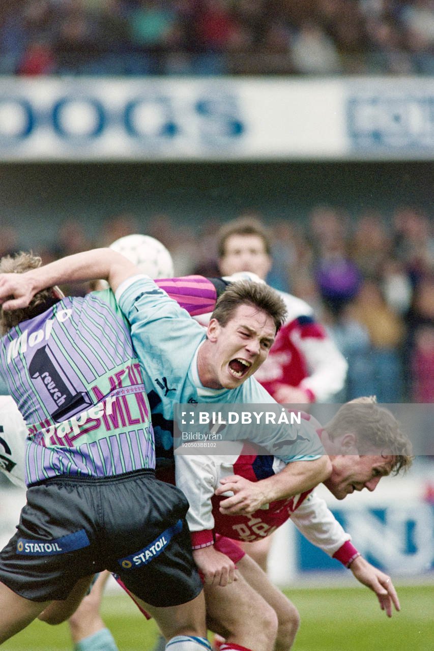 Patrik Andersson, Malmö kläms åt av Lars Eriksson,