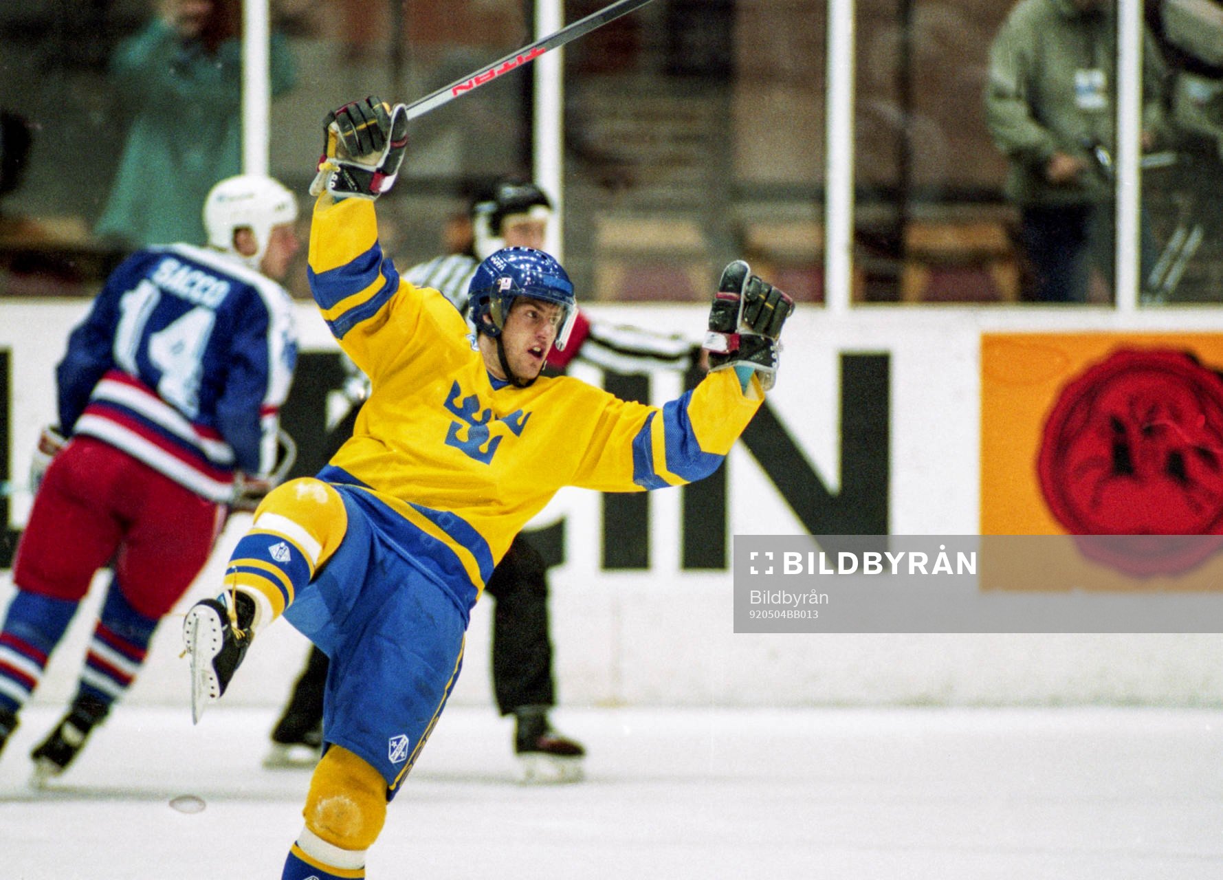 Peter Ottosson, Sverige, jublar