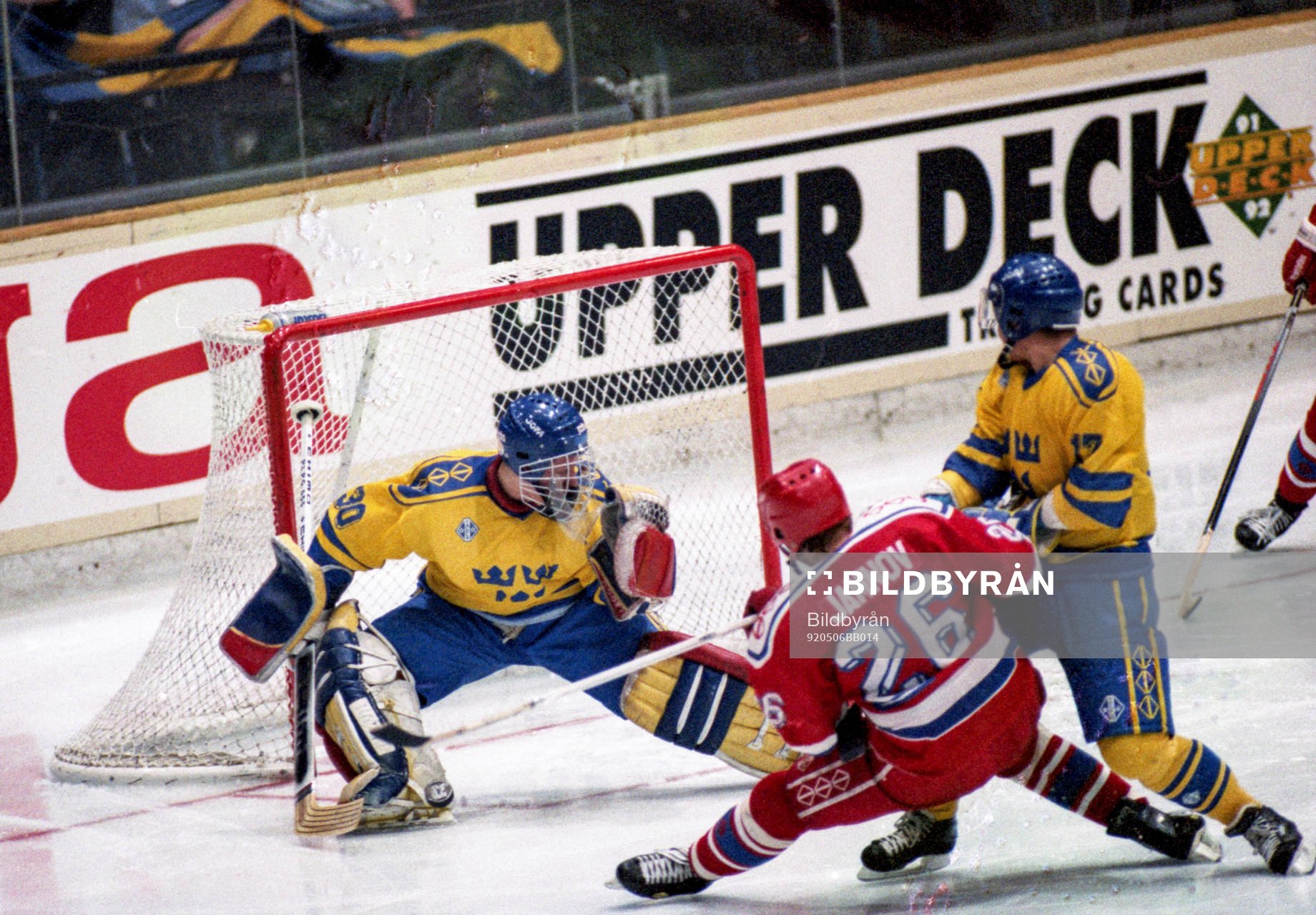 Tommy Söderström, målvakt, Sverige och Daniel Rydmark