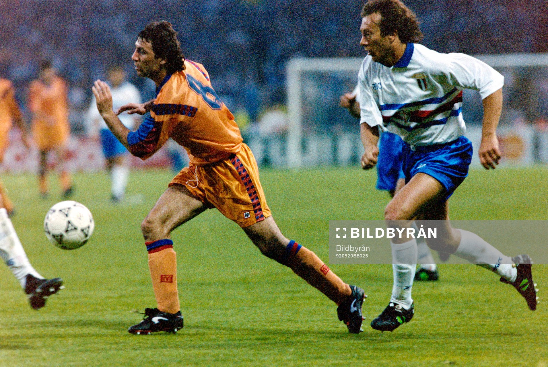 Fotboll, Champions League, final, Barcelona - Sampdoria,