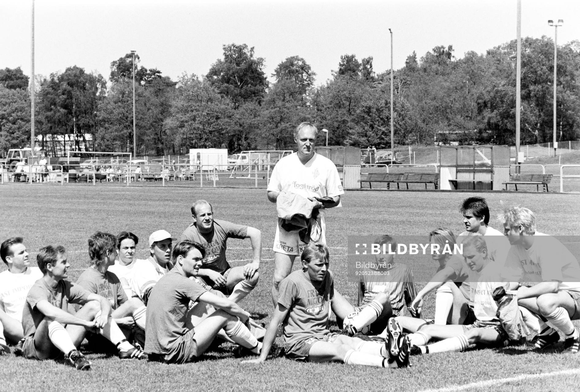 Roland Sandberg, tränare i Höör