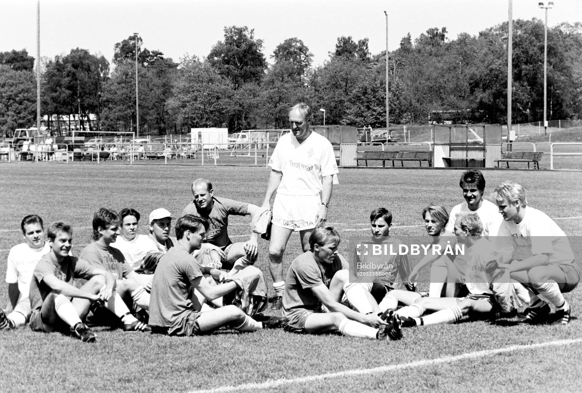 Roland Sandberg, tränare i Höör