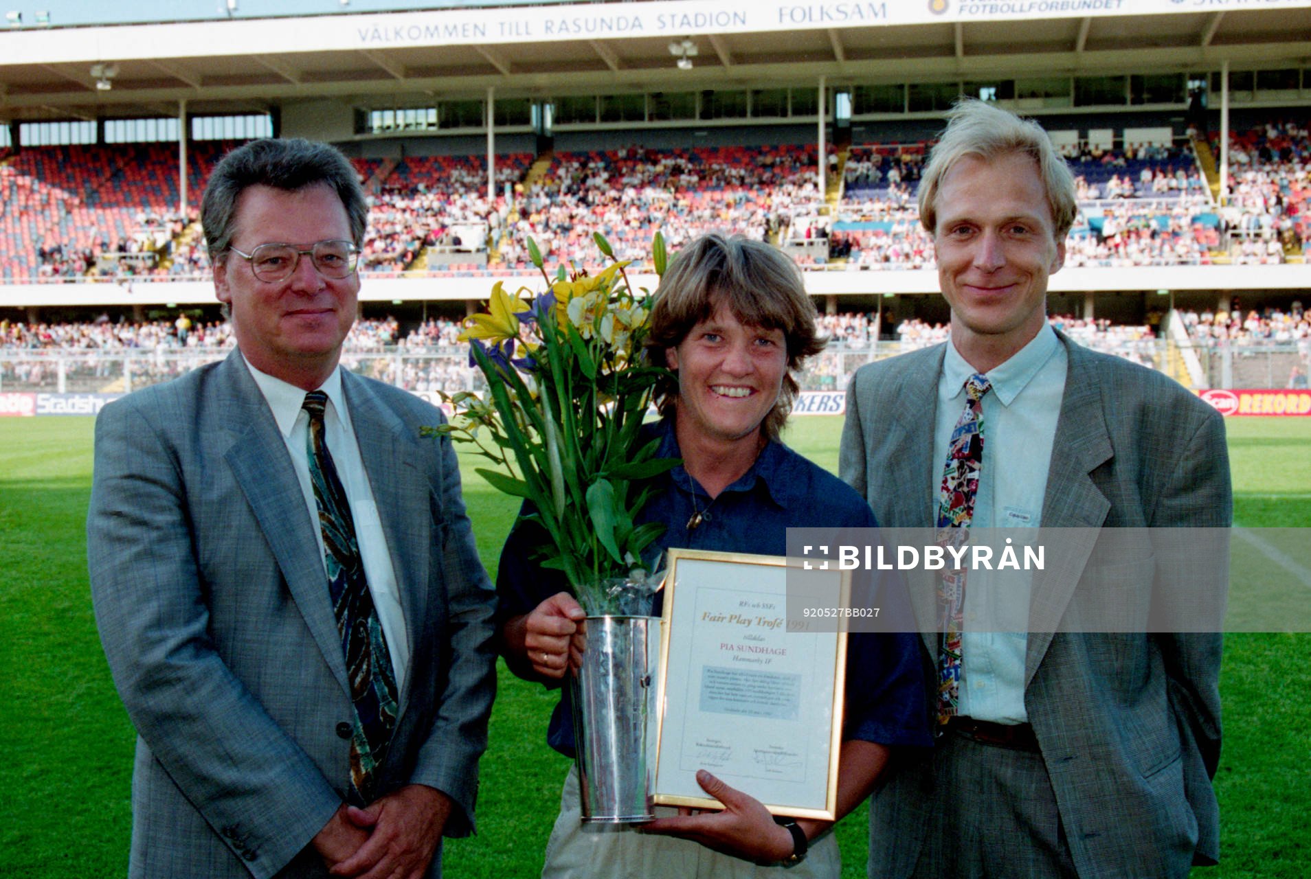 Pia Sundhage får Fair Play Trofén