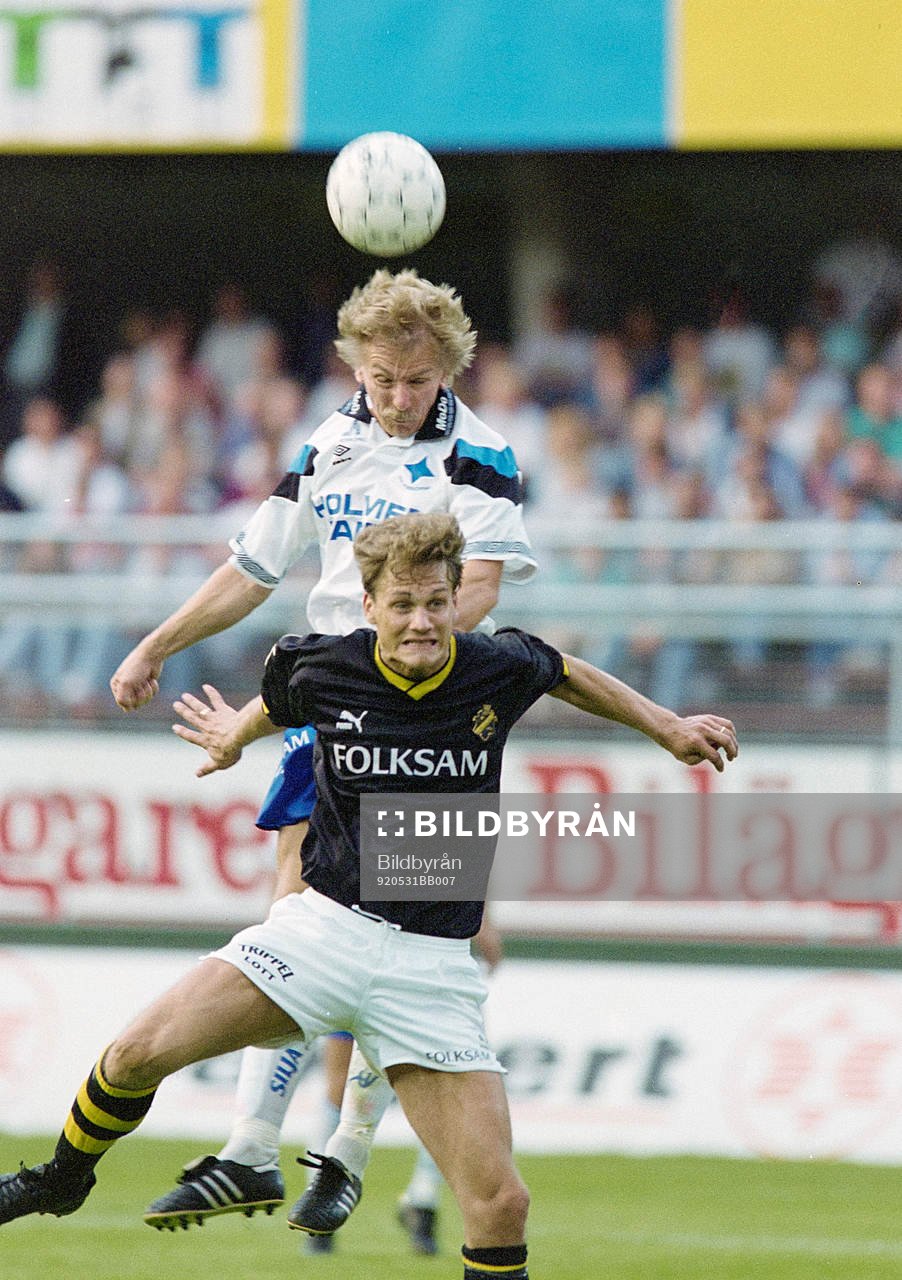 Janne Hellström, Norrköping och Gary Sundgren, AIK