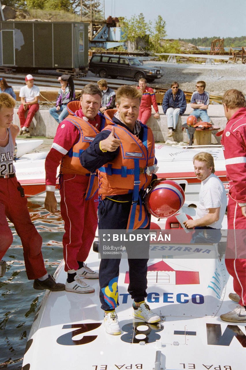 Roland Nilsson, Sverige ska ut med racerbåt
