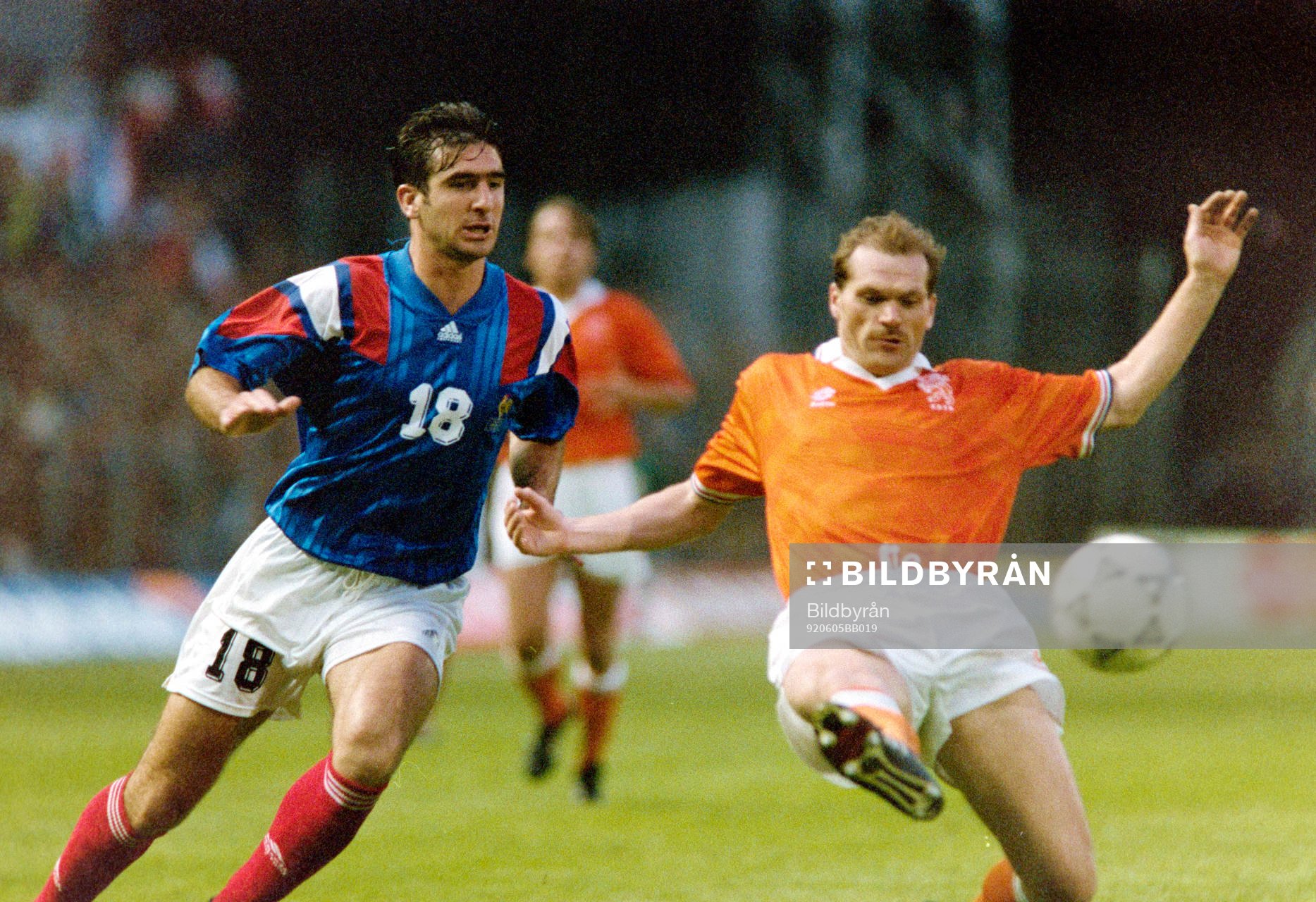 Eric Cantona, Frankrike
