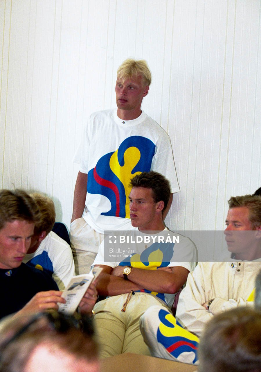 Klas Ingesson, Patrik Andersson, Johnny Ekström, Sverige