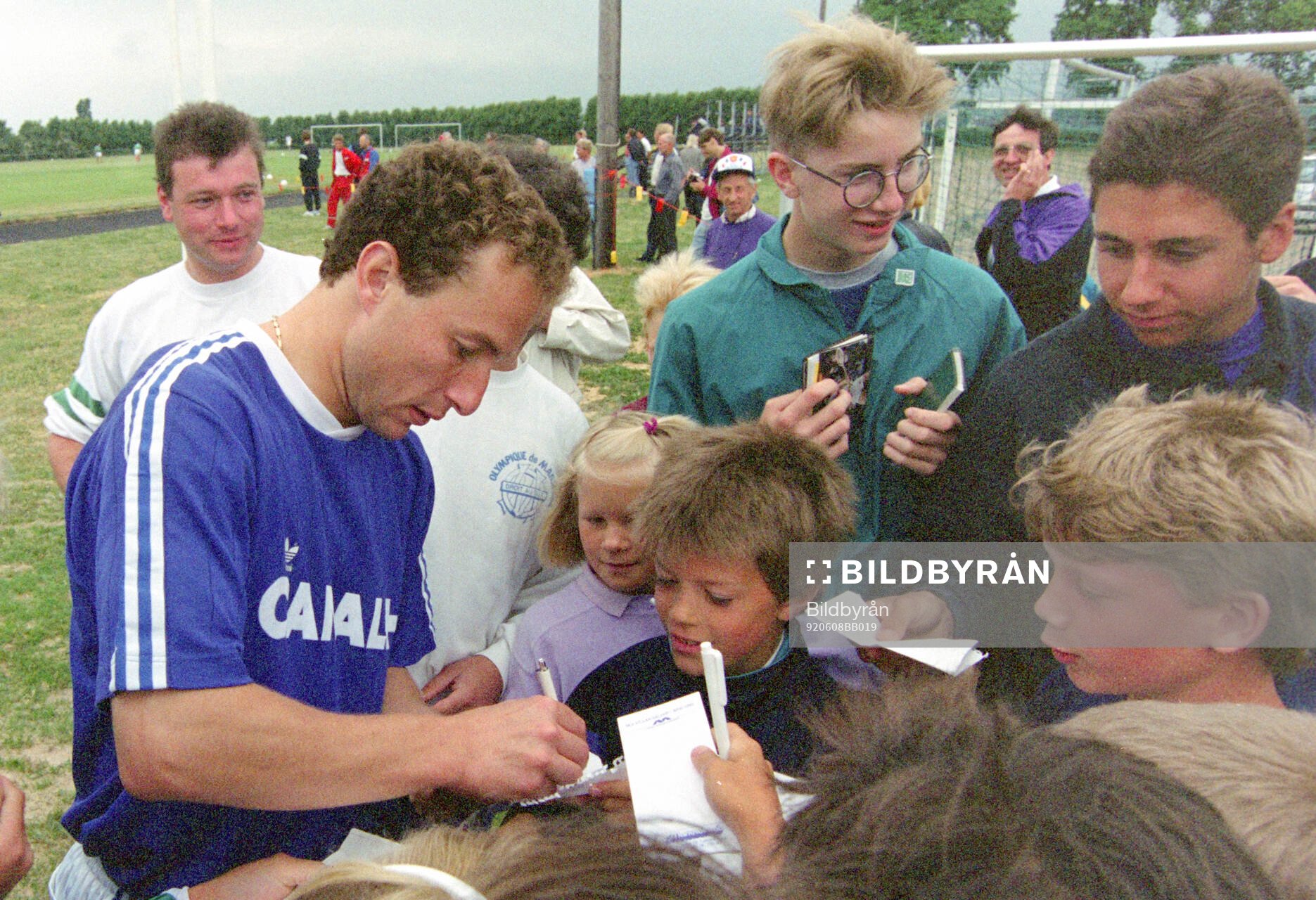 Football, Uefa EURO 1992 in Sweden, Group 1, France,