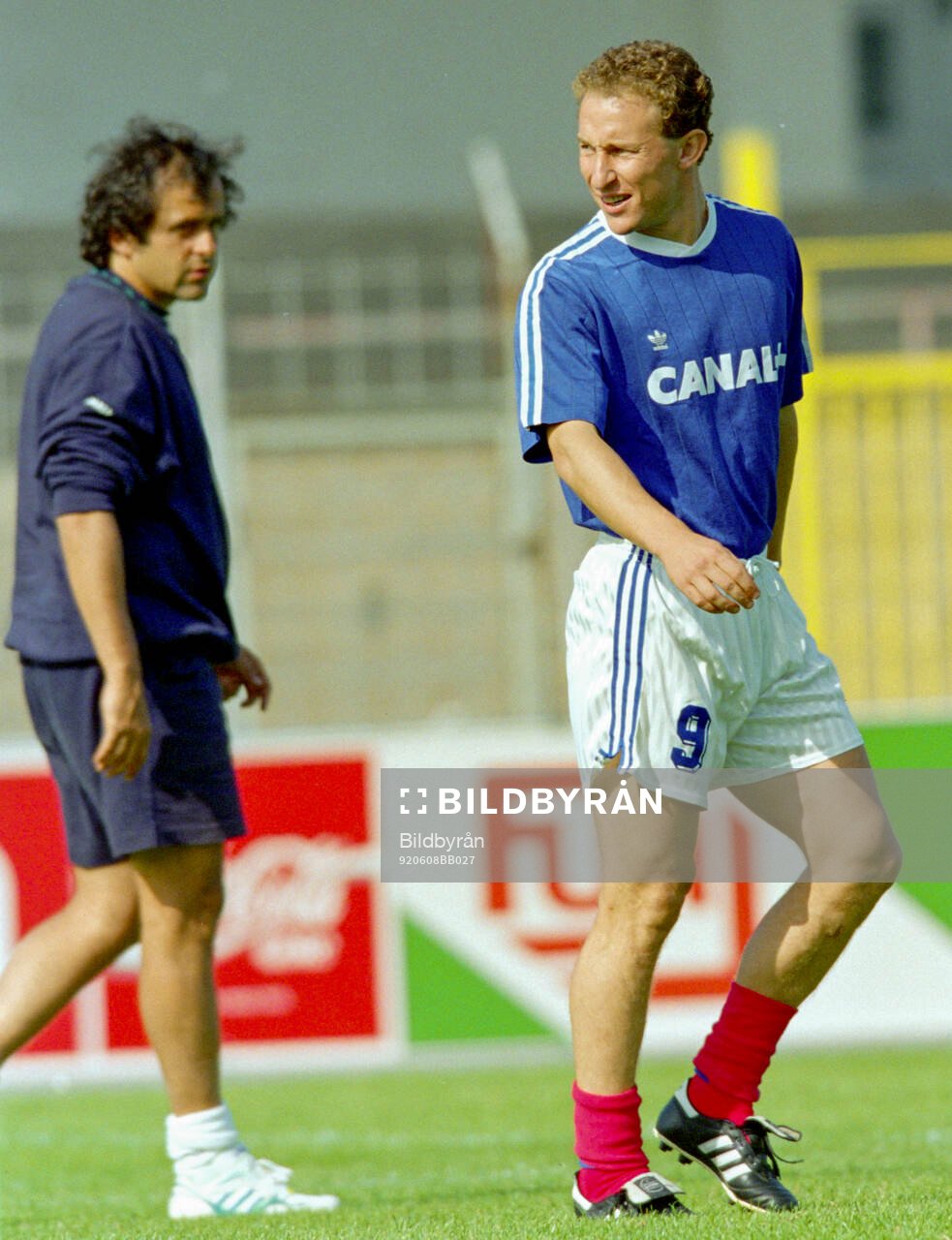 Football, Uefa EURO 1992 in Sweden, Group 1, France,