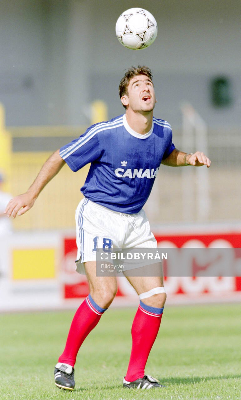 Football, Uefa EURO 1992 in Sweden, Group 1, France,