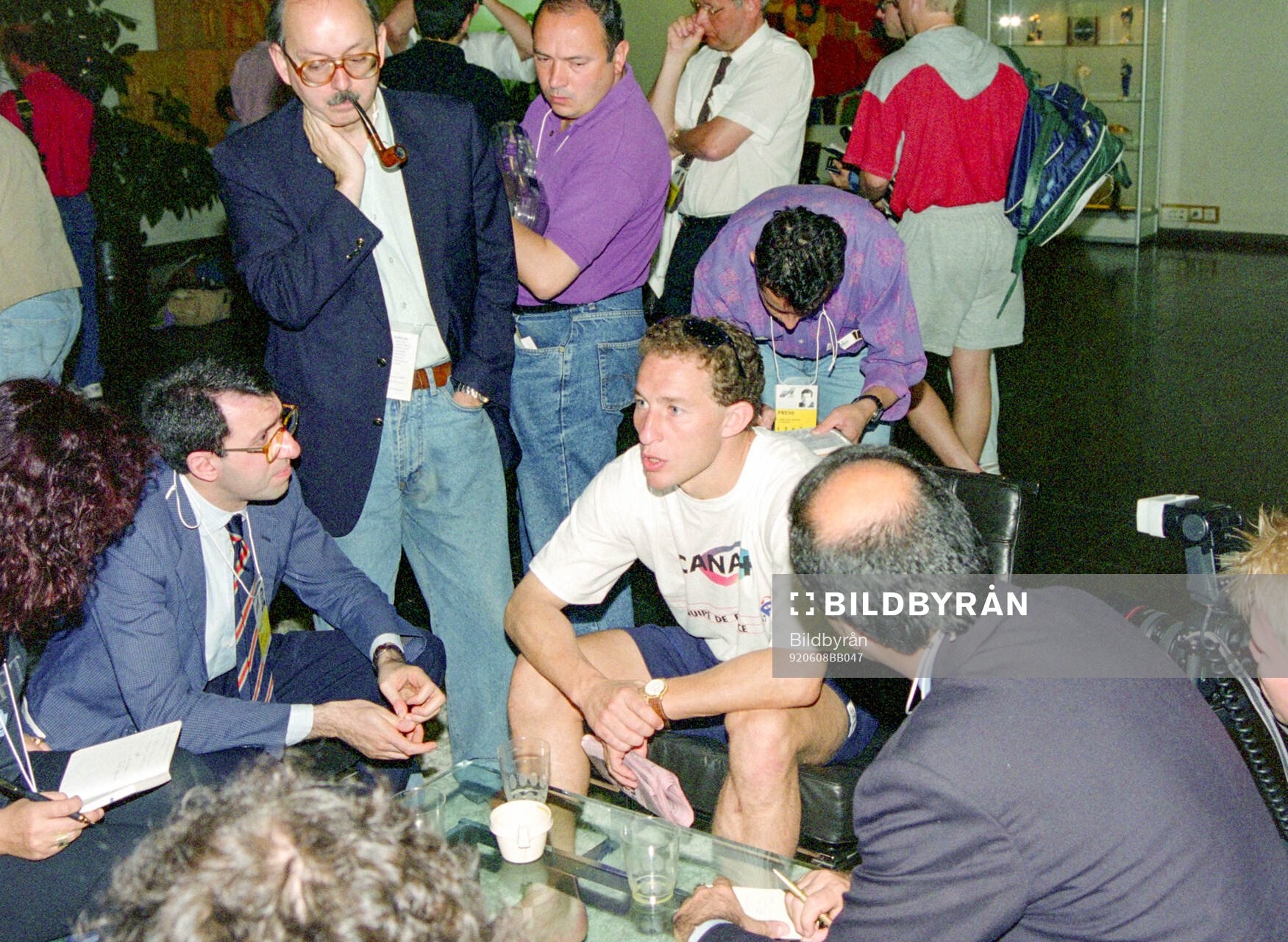 Football, Uefa EURO 1992 in Sweden, Group 1, France,